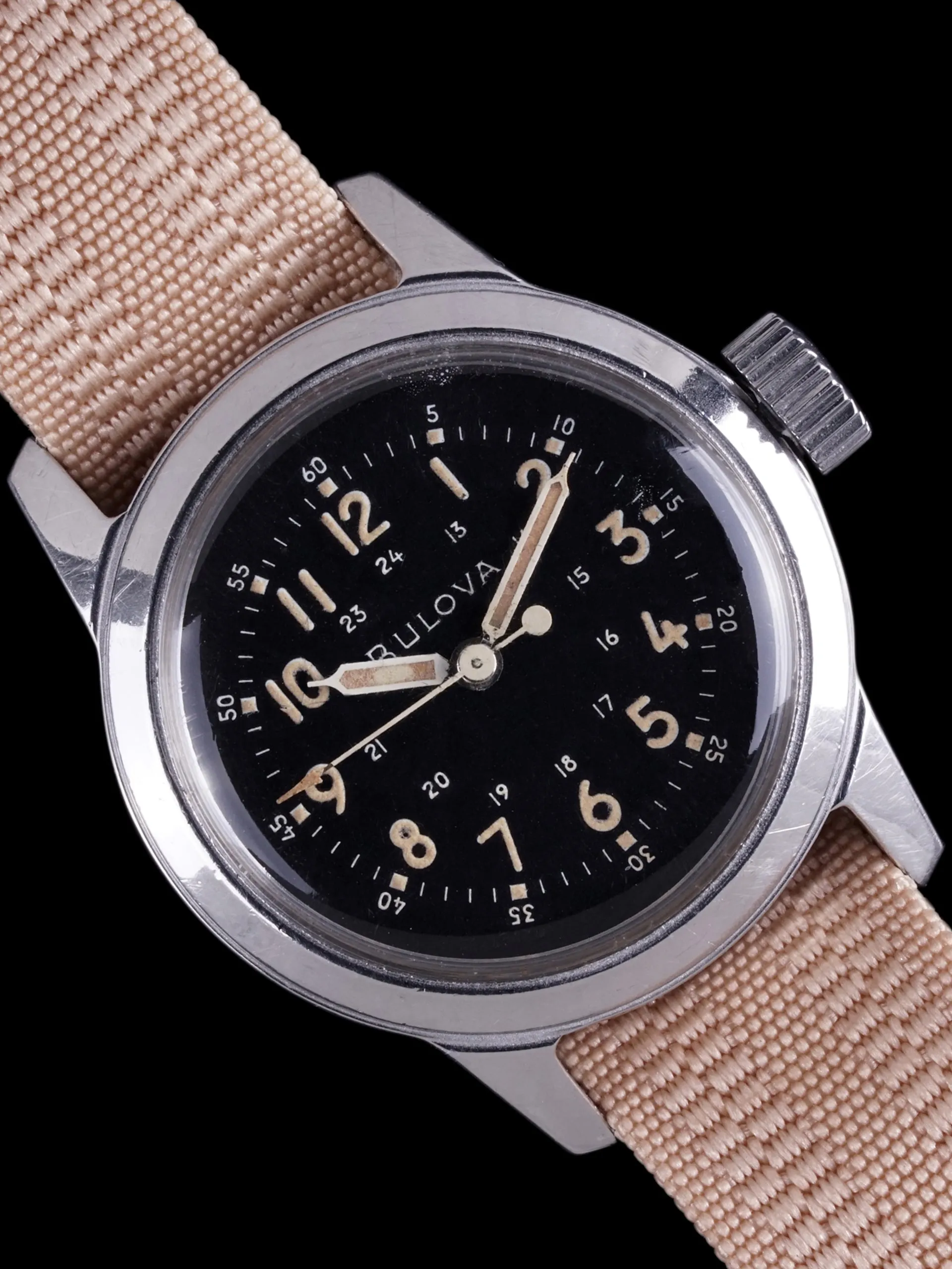 1950s Bulova Type A17A U.S Military Navigator