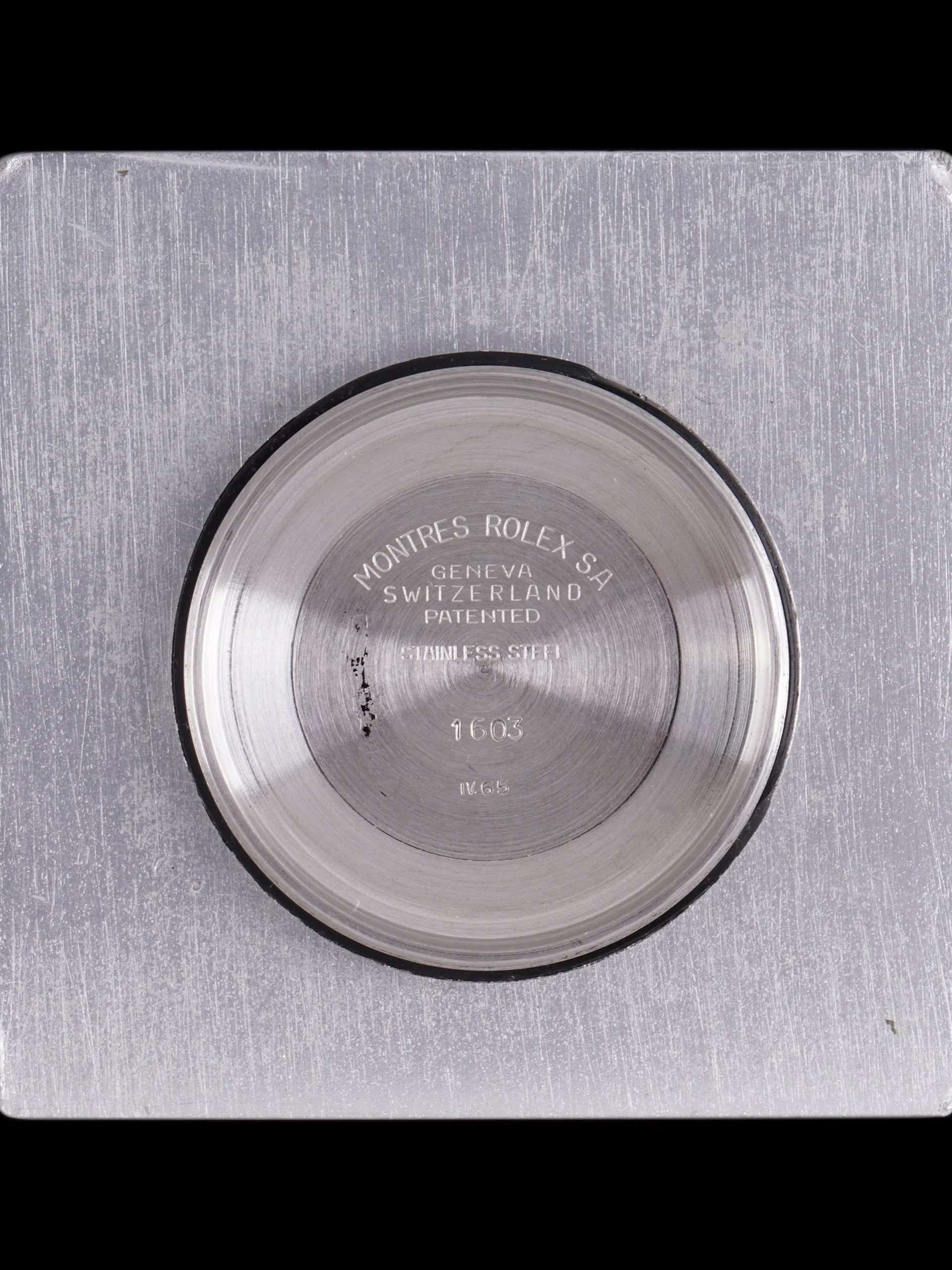 1966 Rolex Datejust (Ref. 1603) Silver No-Lume Dial