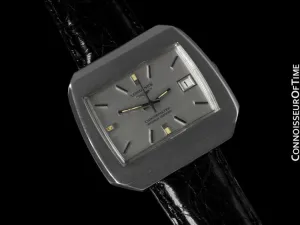 1972 Longines Vintage Large Retro Ultra Chron Officially Certified Chronometer - Stainless Steel