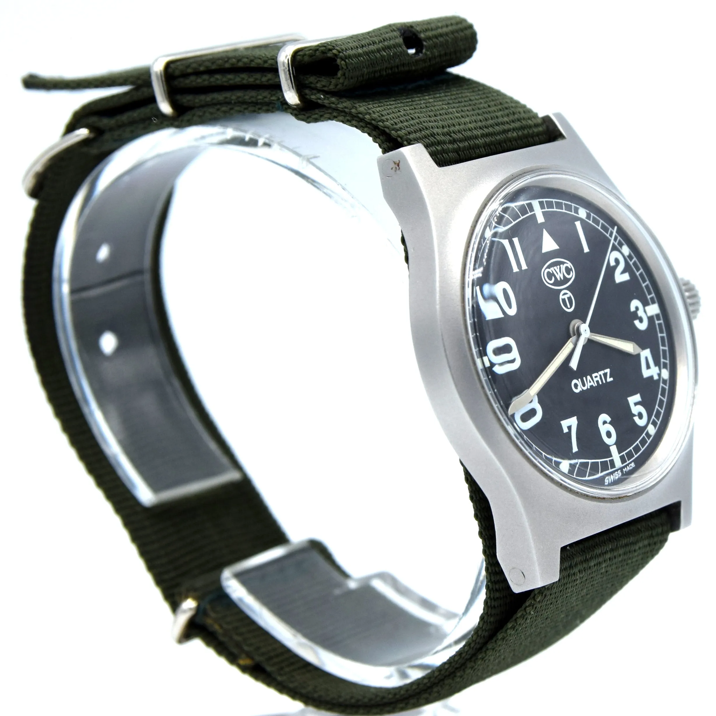 1989 CWC 0552/6645-99 5415317 Unused British Royal Navy Issue Quartz Wristwatch with Hacking Seconds
