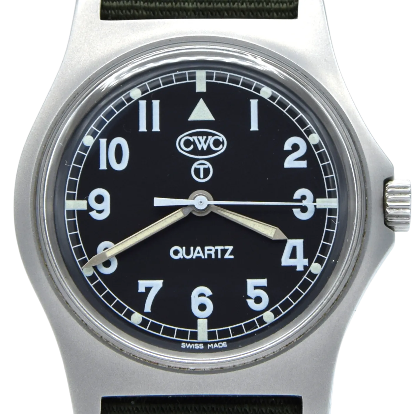 1989 CWC 0552/6645-99 5415317 Unused British Royal Navy Issue Quartz Wristwatch with Hacking Seconds