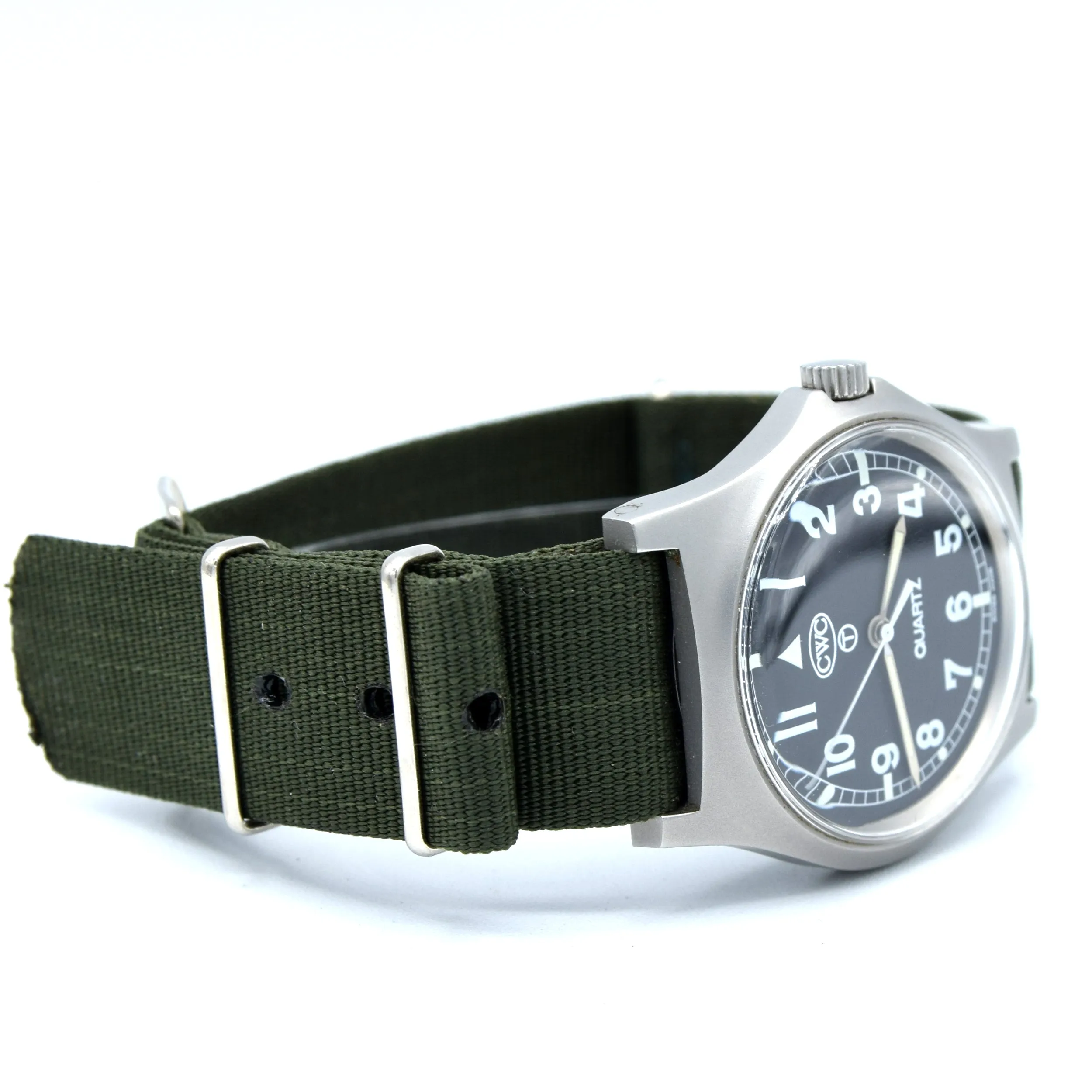1989 CWC 0552/6645-99 5415317 Unused British Royal Navy Issue Quartz Wristwatch with Hacking Seconds