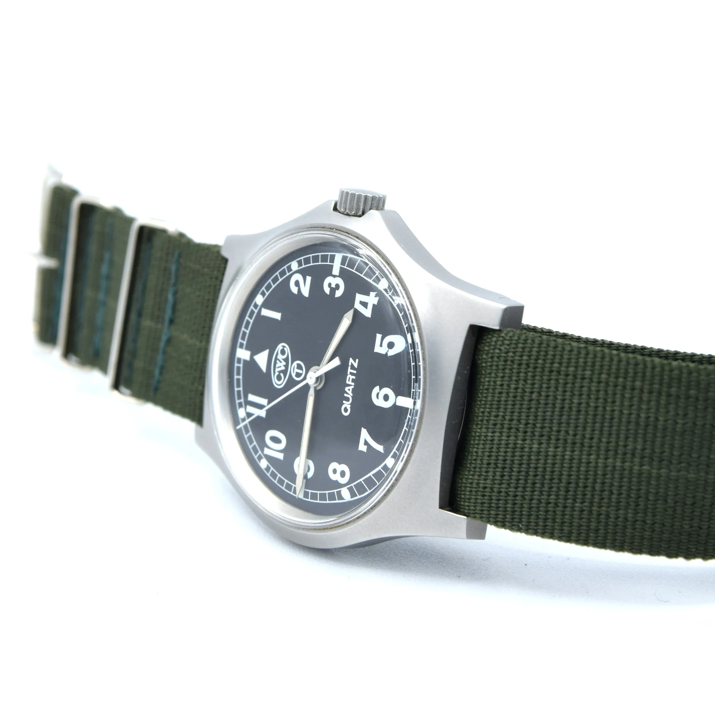 1989 CWC 0552/6645-99 5415317 Unused British Royal Navy Issue Quartz Wristwatch with Hacking Seconds