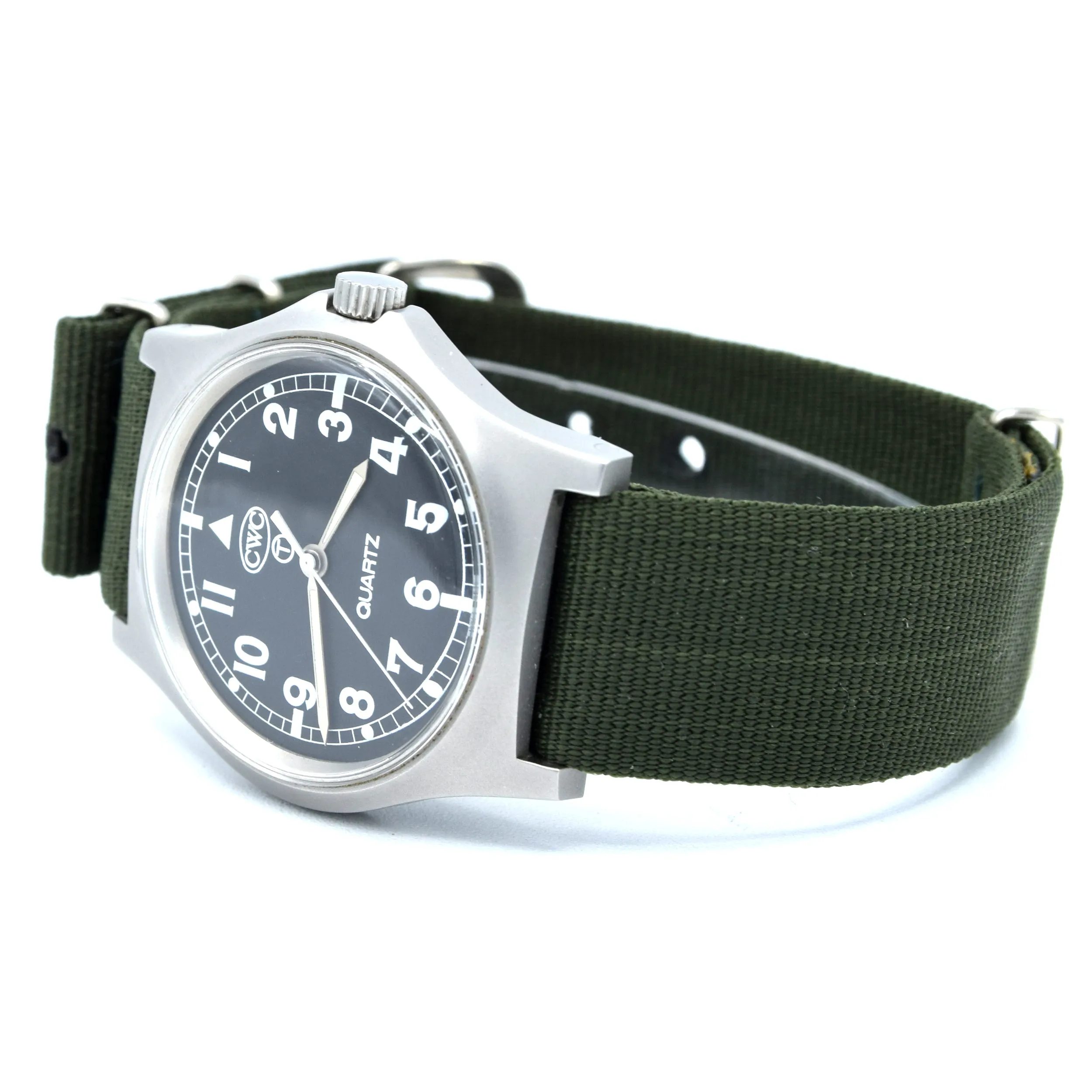 1989 CWC 0552/6645-99 5415317 Unused British Royal Navy Issue Quartz Wristwatch with Hacking Seconds