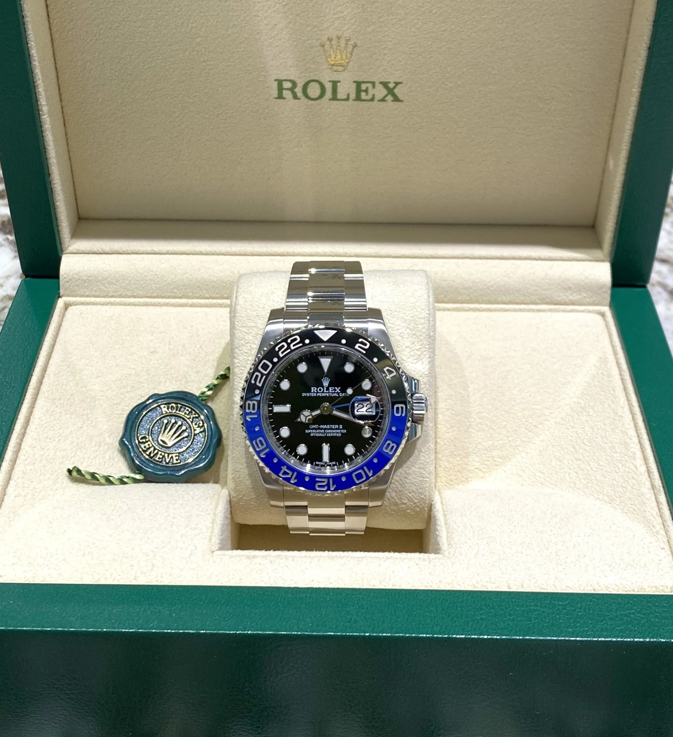 2014 Rolex GMT-Master II Batman 116710BLNR