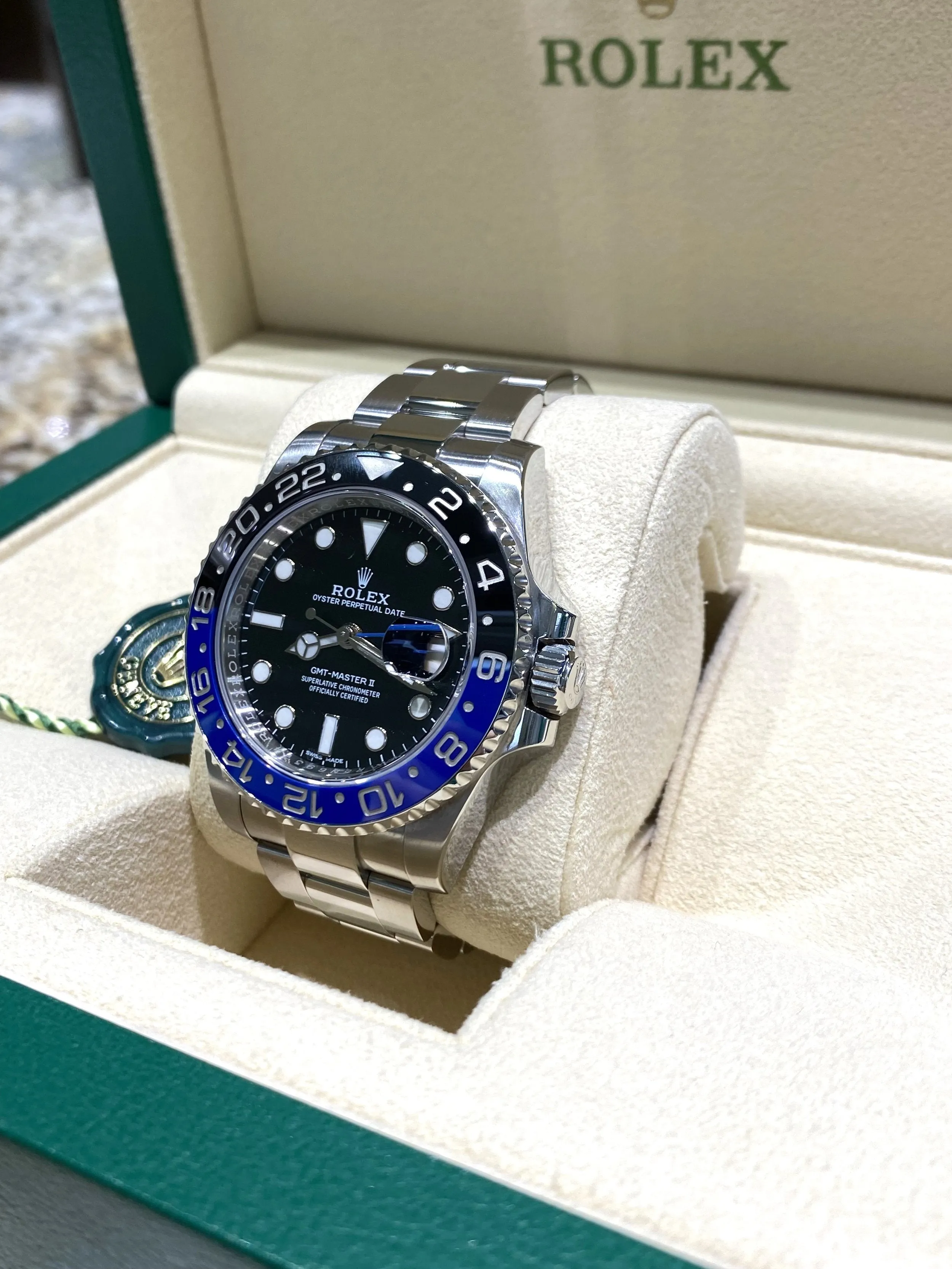 2014 Rolex GMT-Master II Batman 116710BLNR