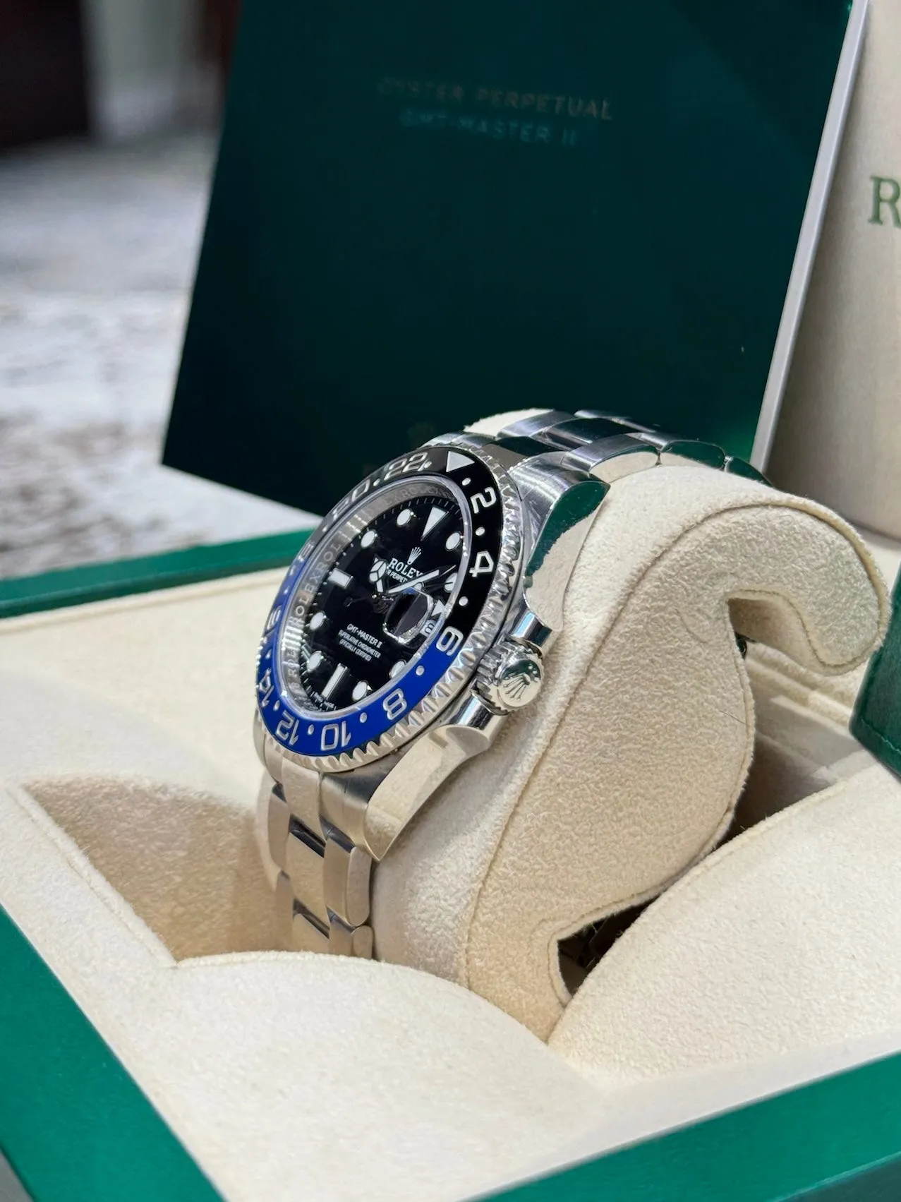 2017 Rolex GMT-Master II Batman 116710BLNR