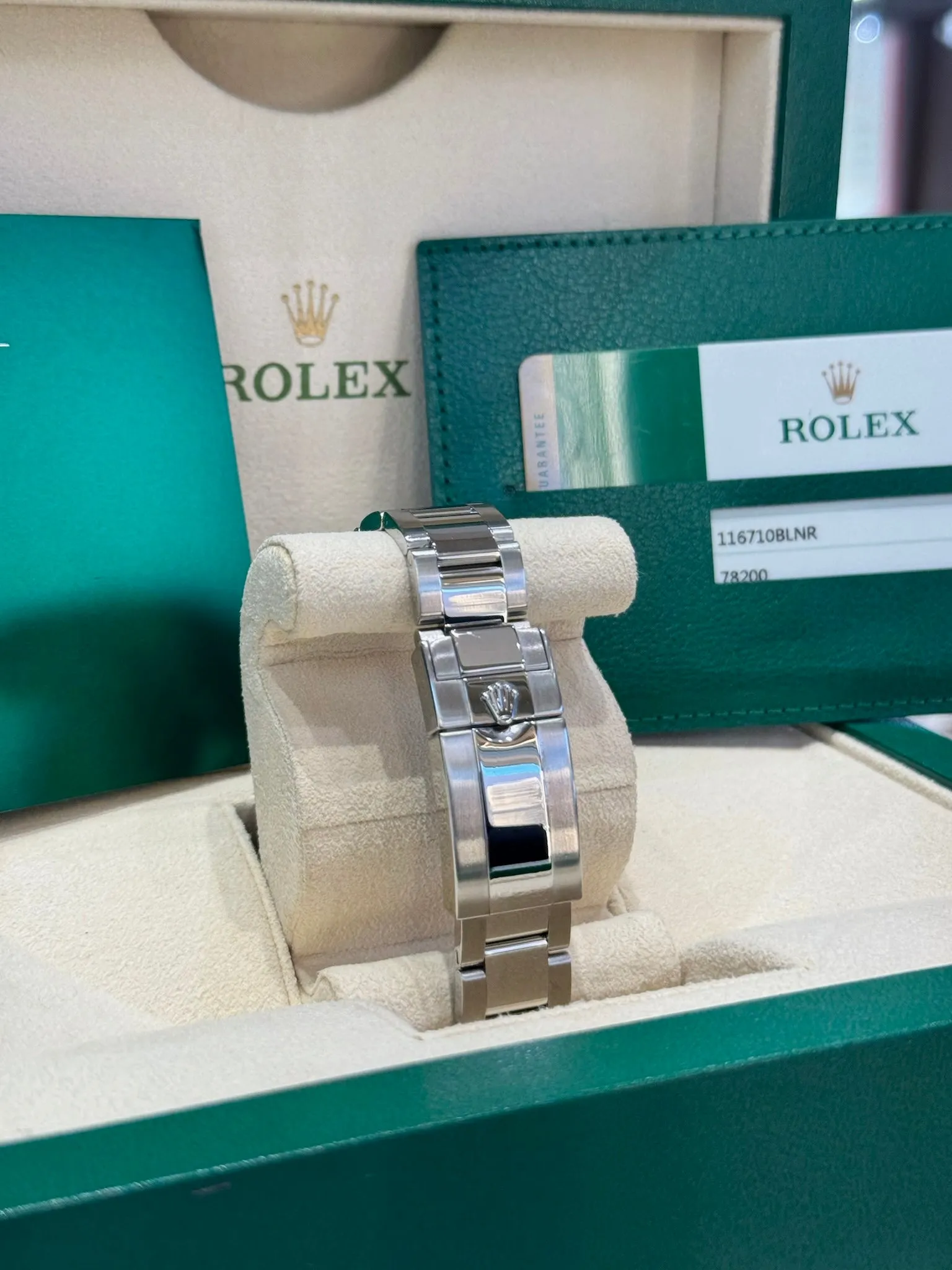 2017 Rolex GMT-Master II Batman 116710BLNR