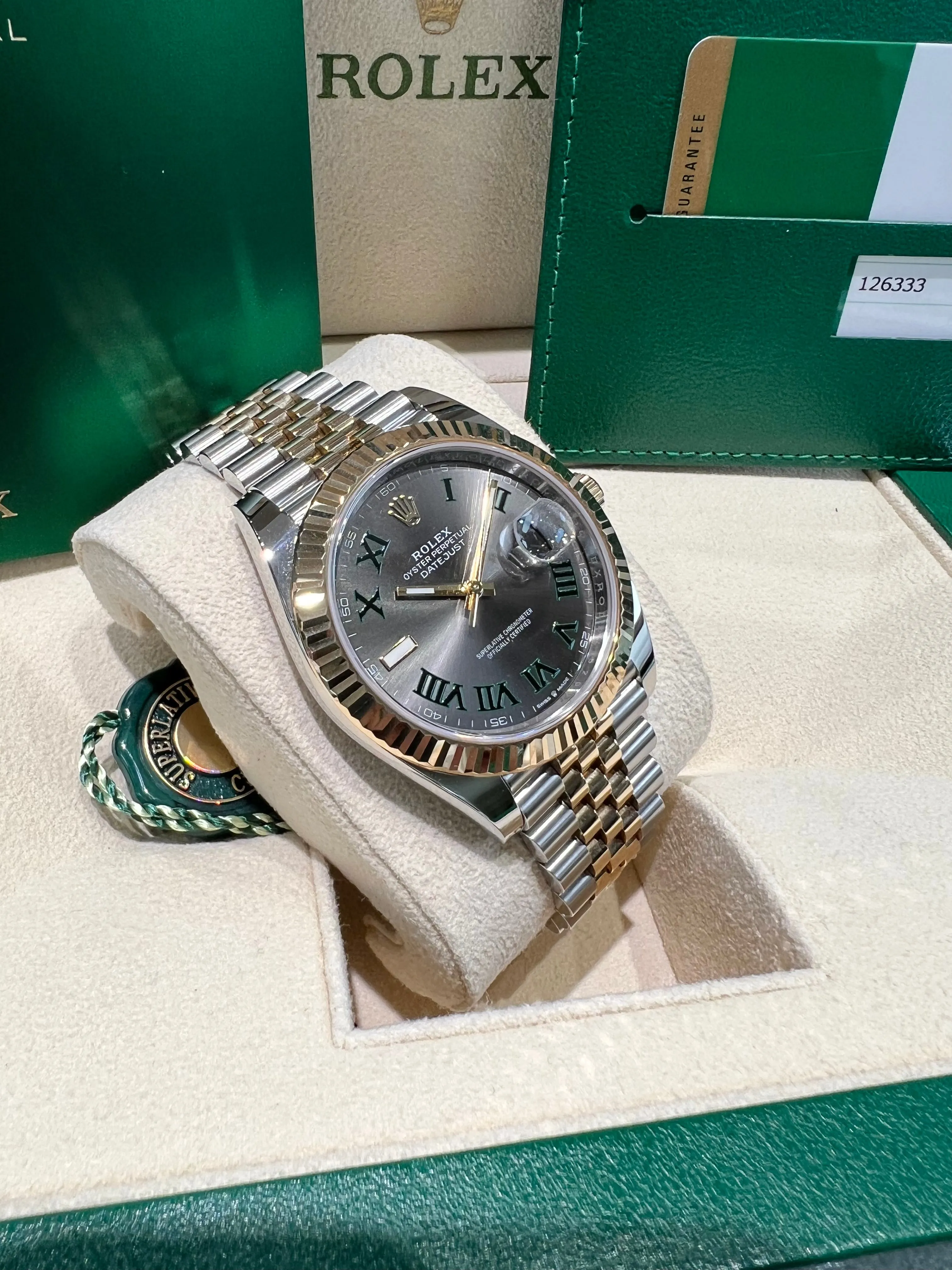 2019 Rolex Datejust 41 126333