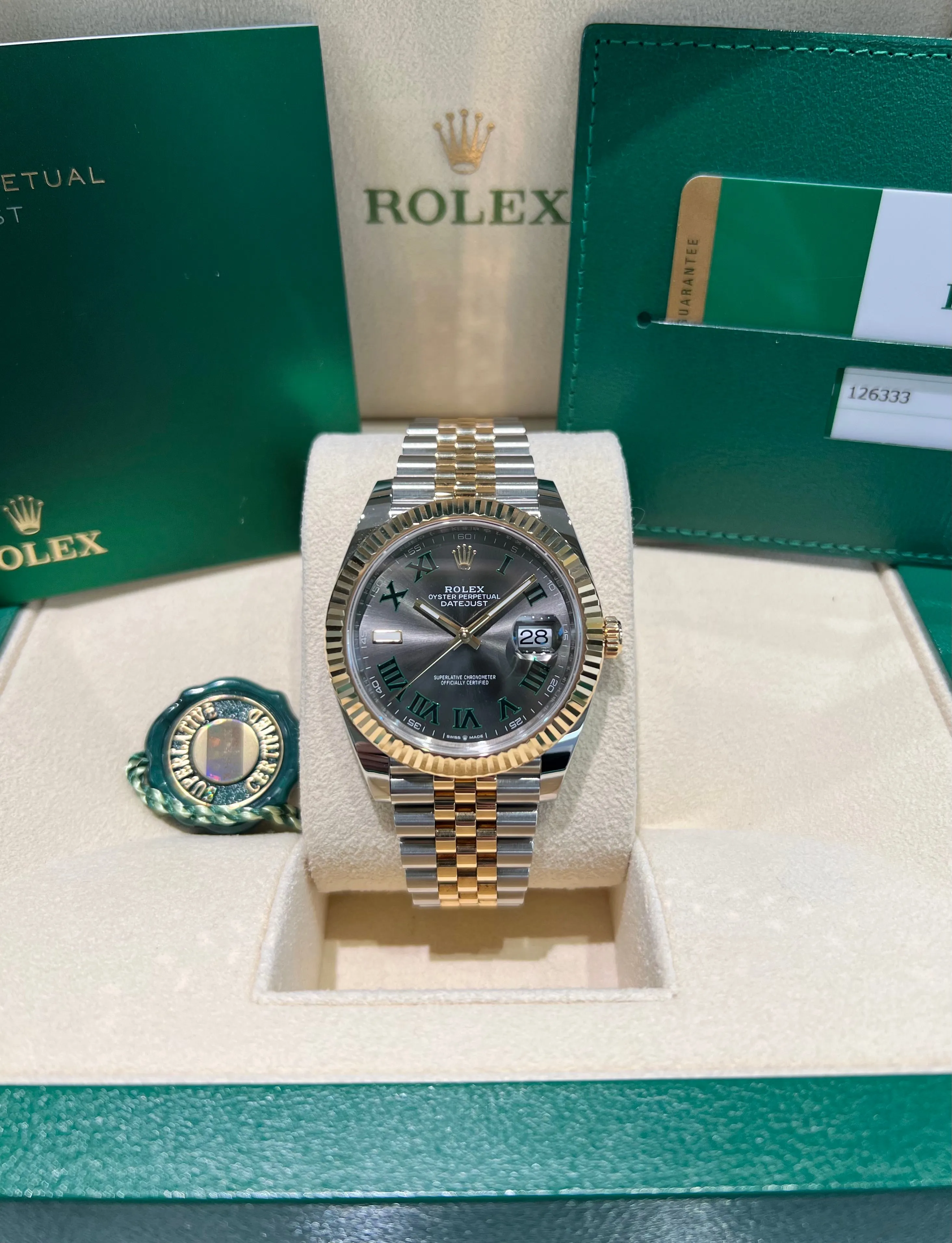 2019 Rolex Datejust 41 126333