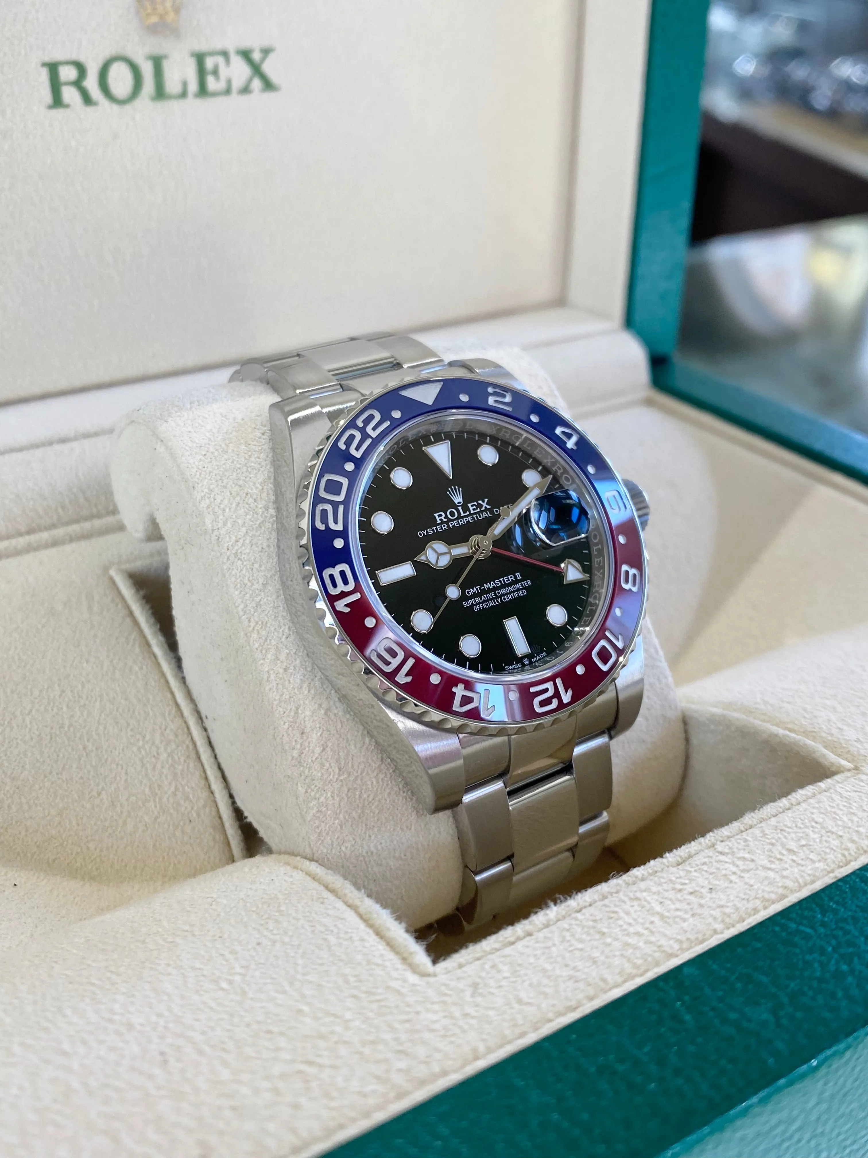 2020 Rolex GMT-Master II Pepsi 126710BLRO
