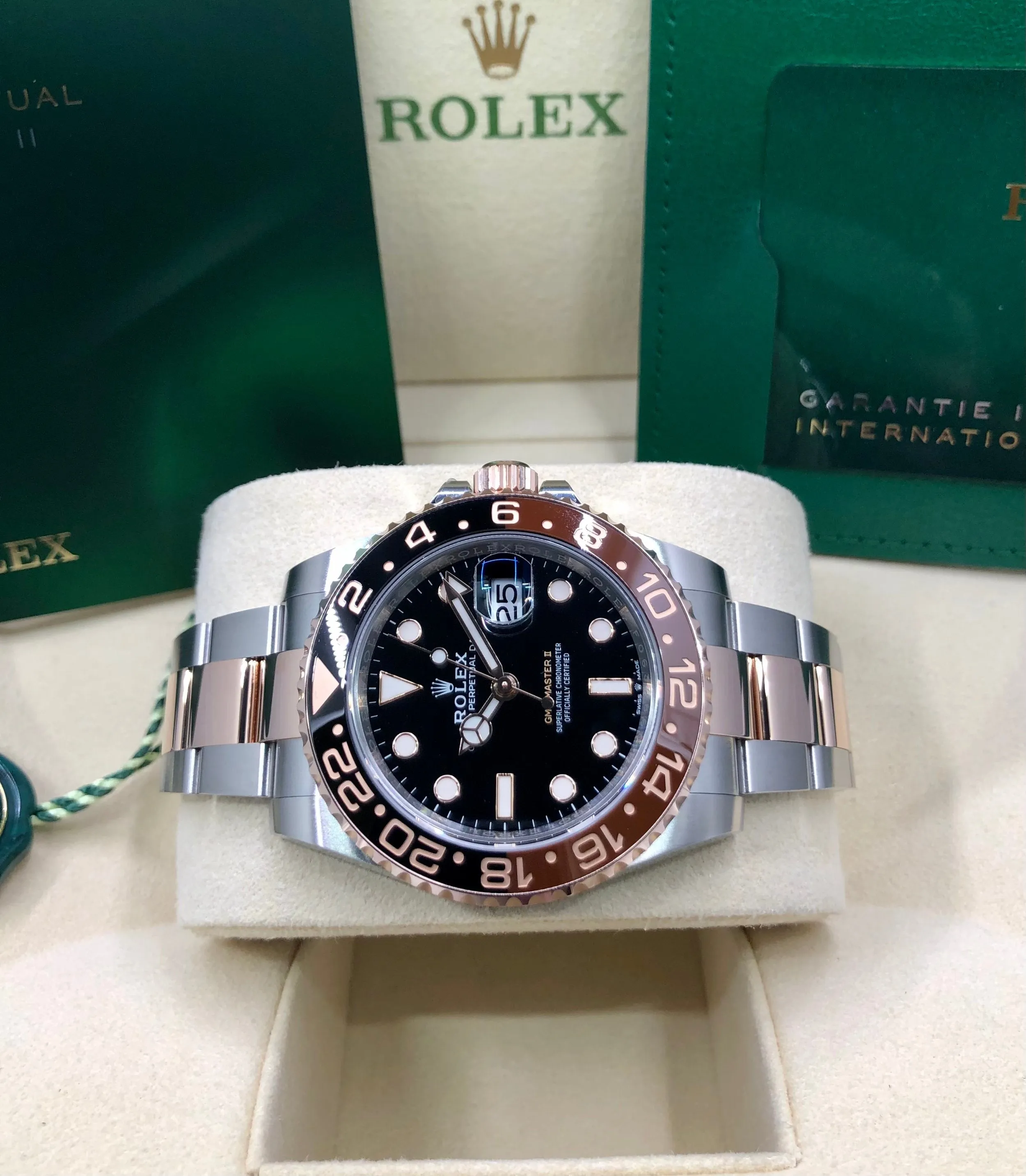 2022 Rolex GMT-Master II Rootbeer 126711CHNR