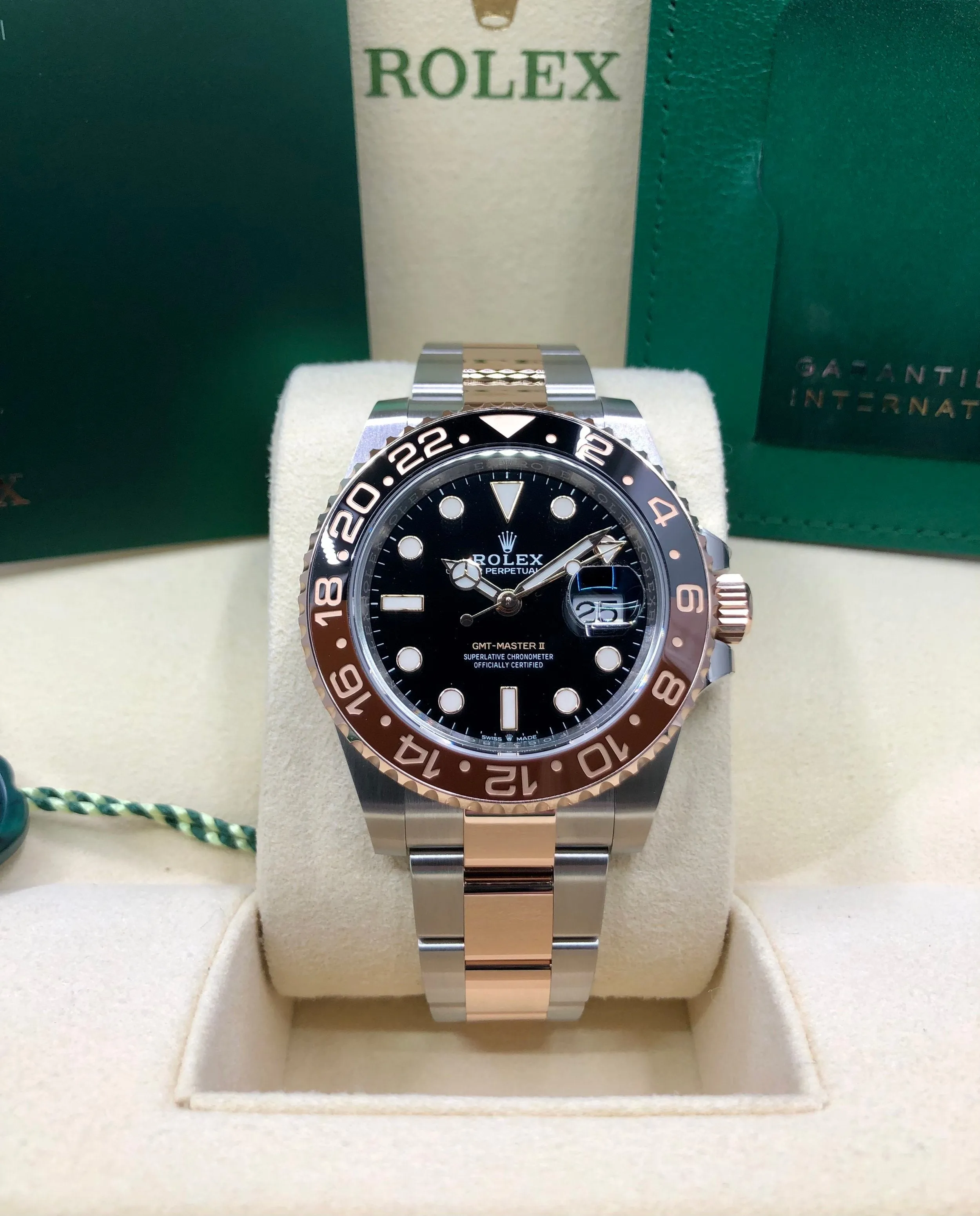 2022 Rolex GMT-Master II Rootbeer 126711CHNR