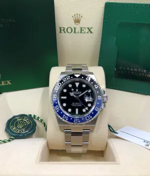 2023 Rolex GMT-Master II Batman 126710BLNR