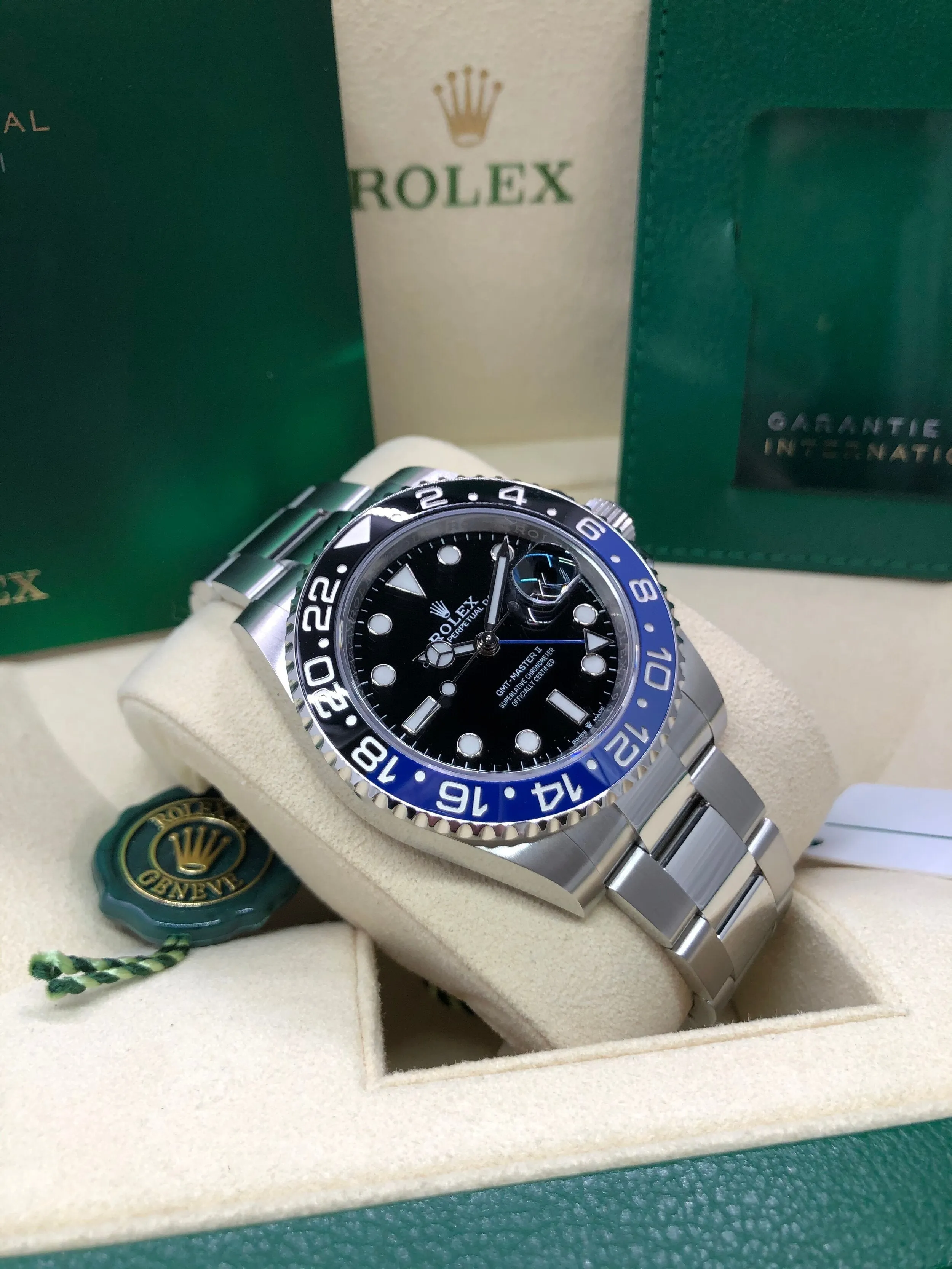 2023 Rolex GMT-Master II Batman 126710BLNR