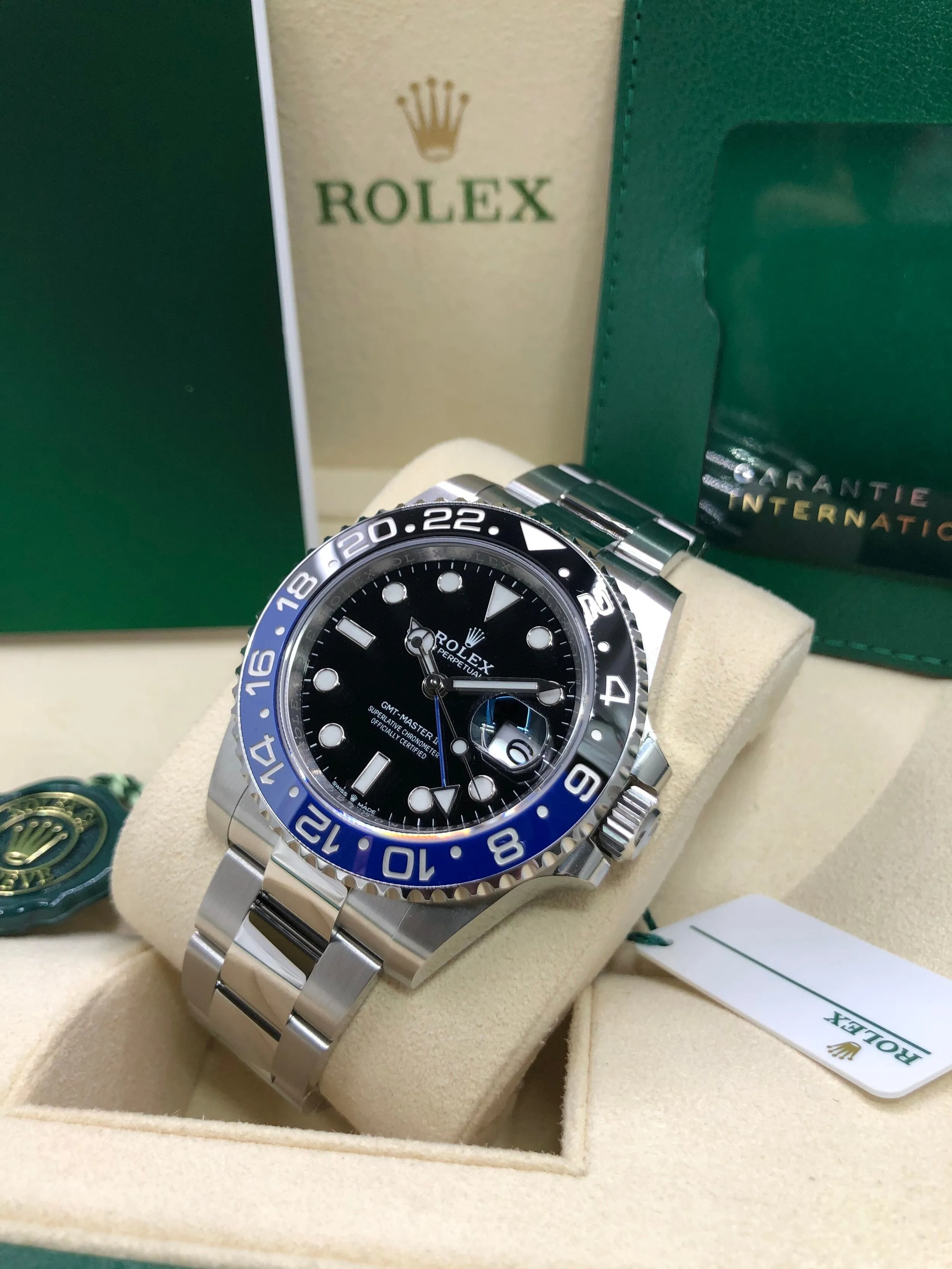 2023 Rolex GMT-Master II Batman 126710BLNR