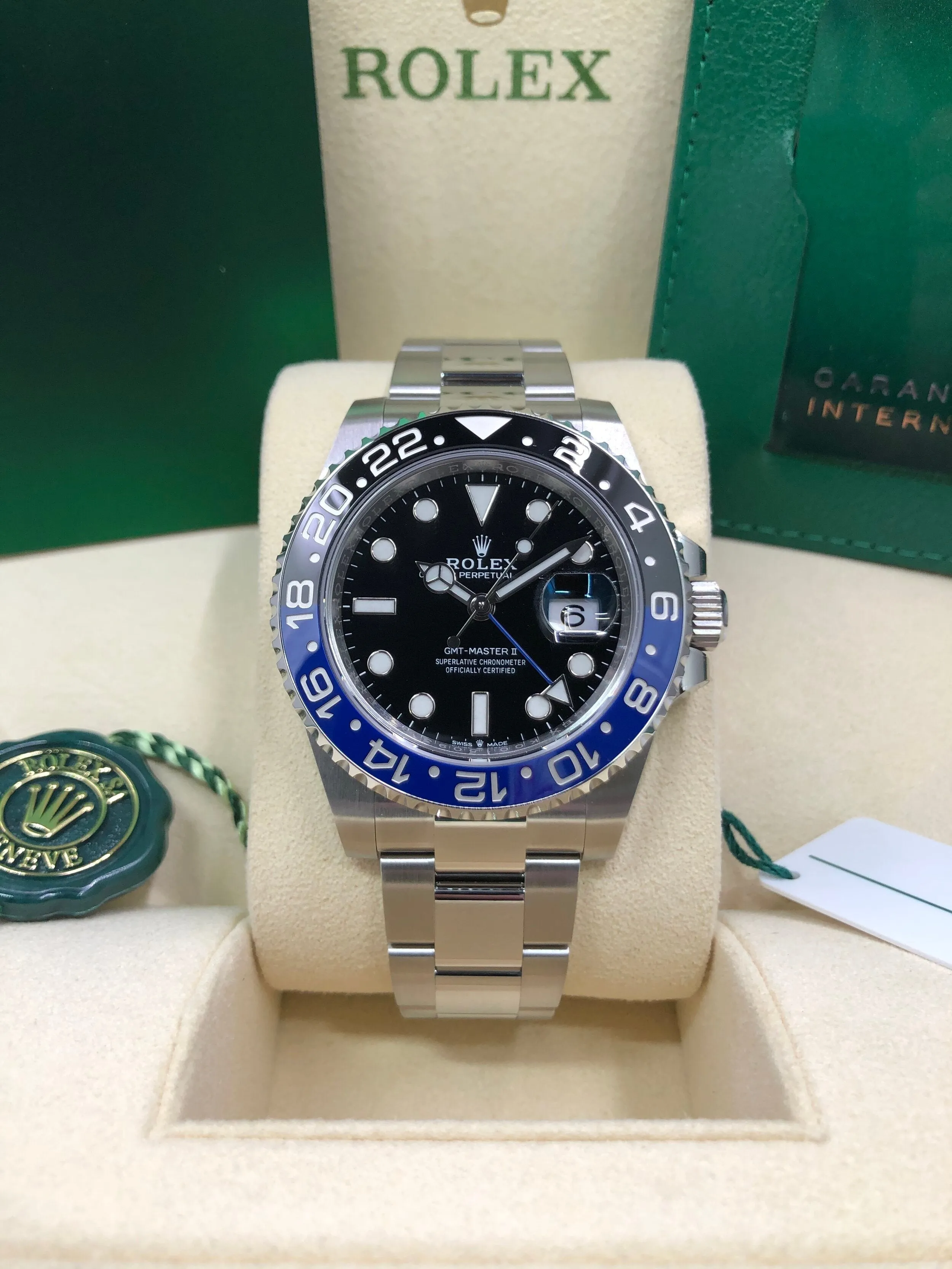 2023 Rolex GMT-Master II Batman 126710BLNR