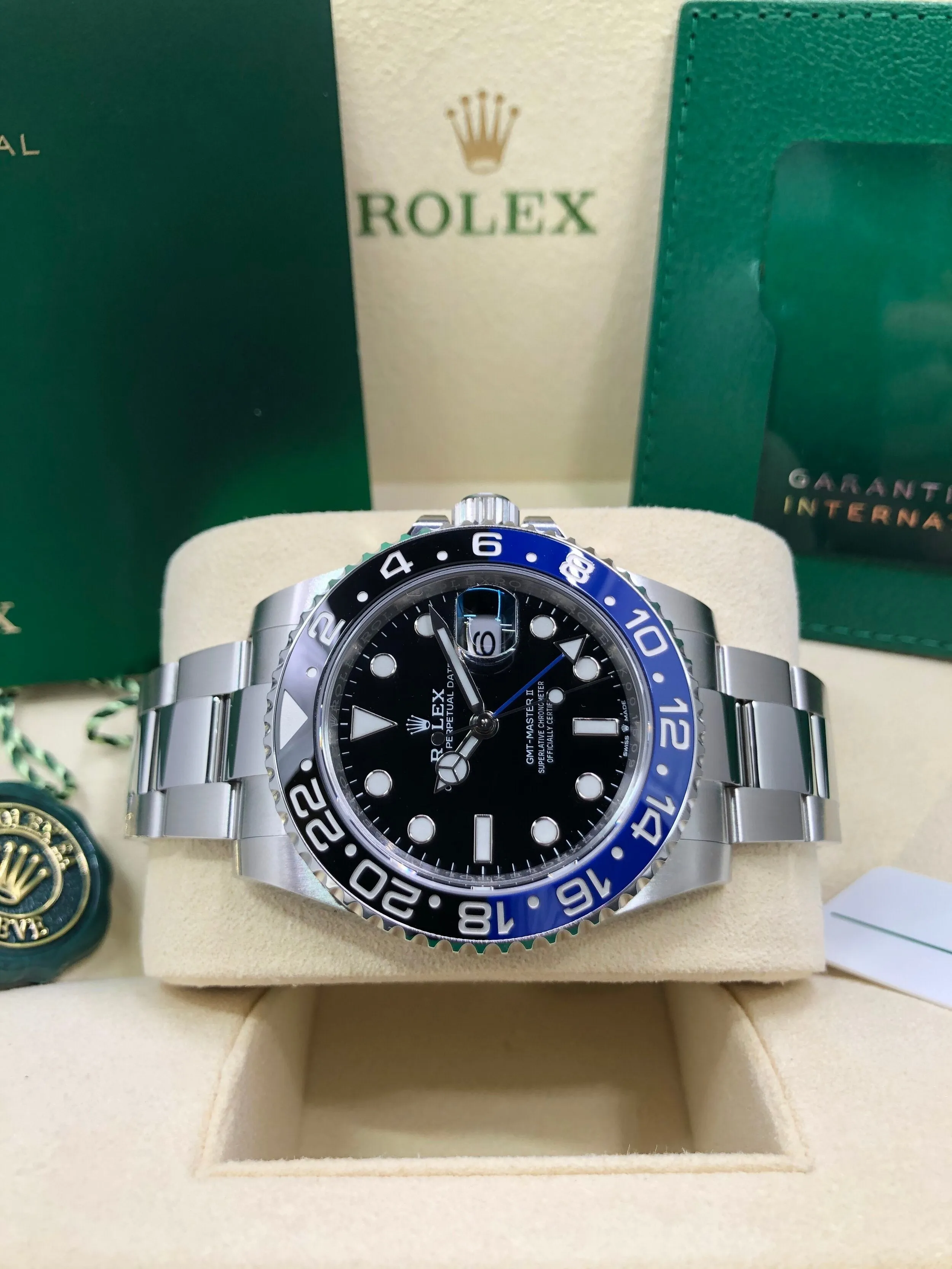 2023 Rolex GMT-Master II Batman 126710BLNR