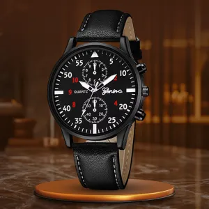 4-Piece Set of Fashionable Watch and Bracelets