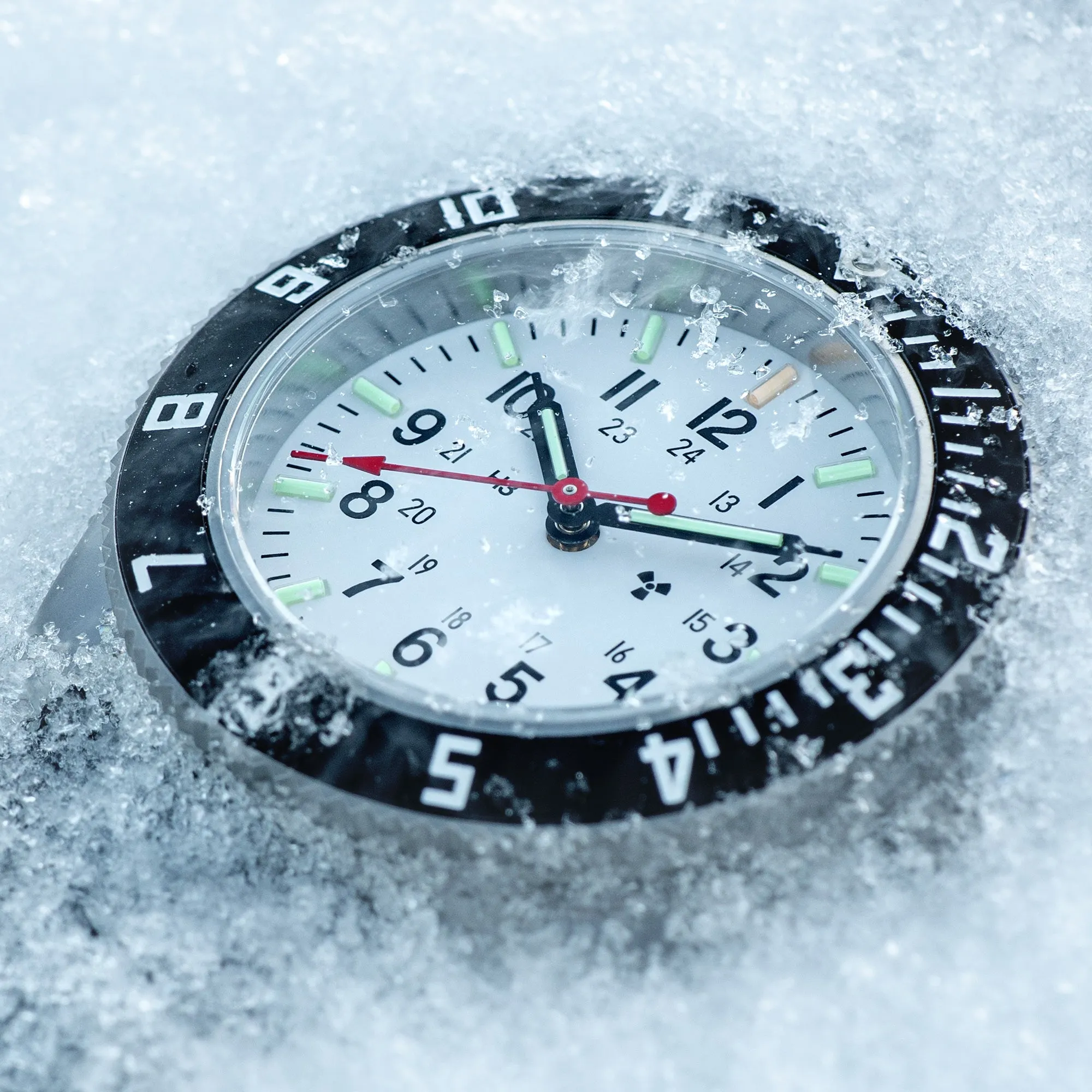 41mm Arctic Steel Navigator (SSNAV) on Ballistic Nylon
