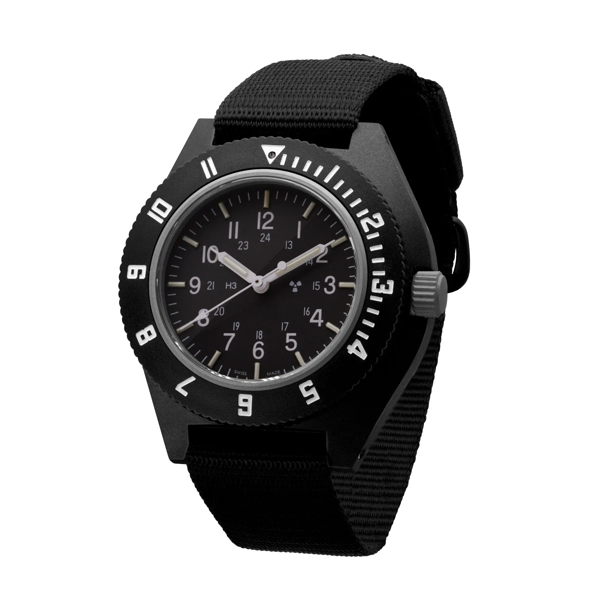 41mm Black Pilot's Navigator (Quartz)
