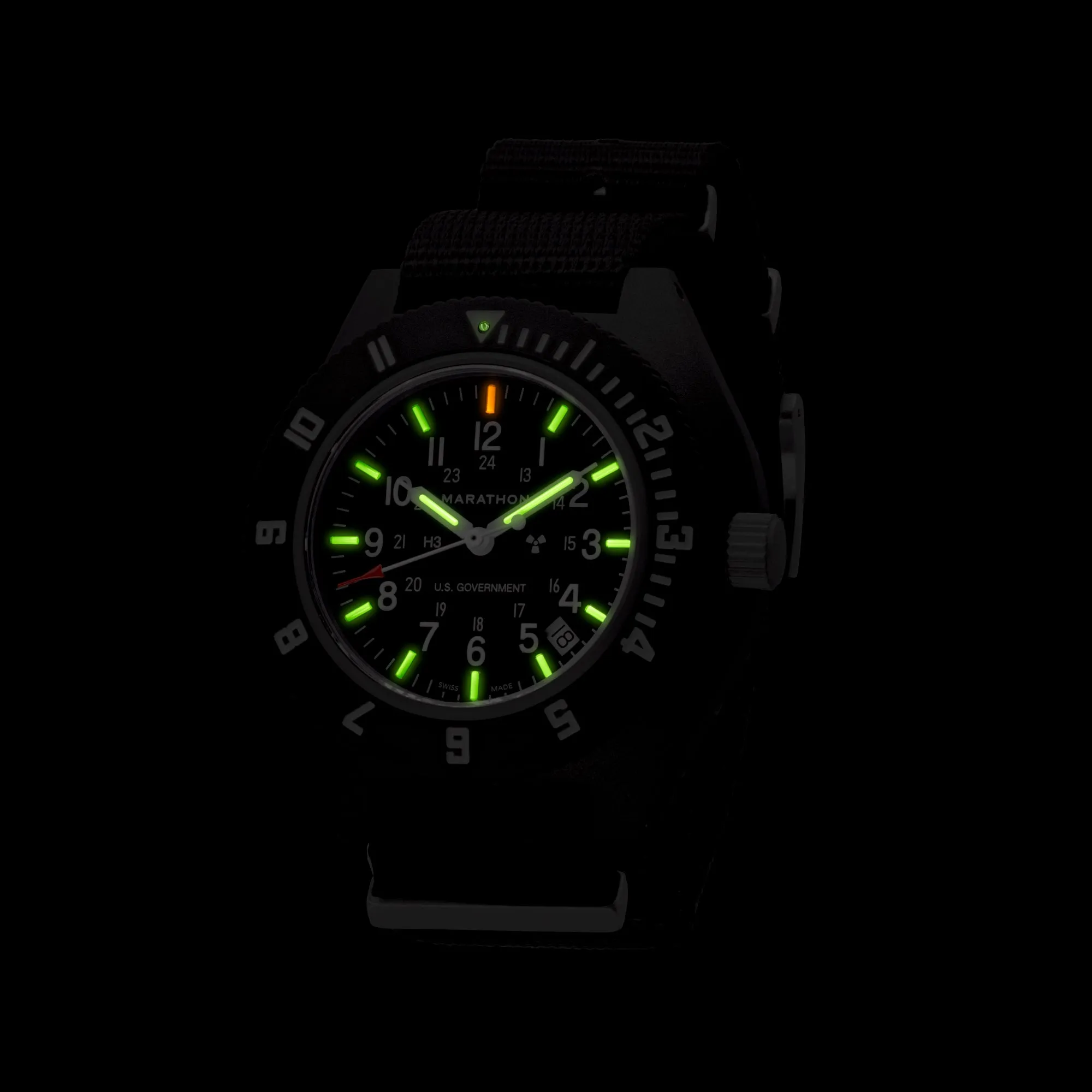 41mm Black Pilot's Navigator with Date