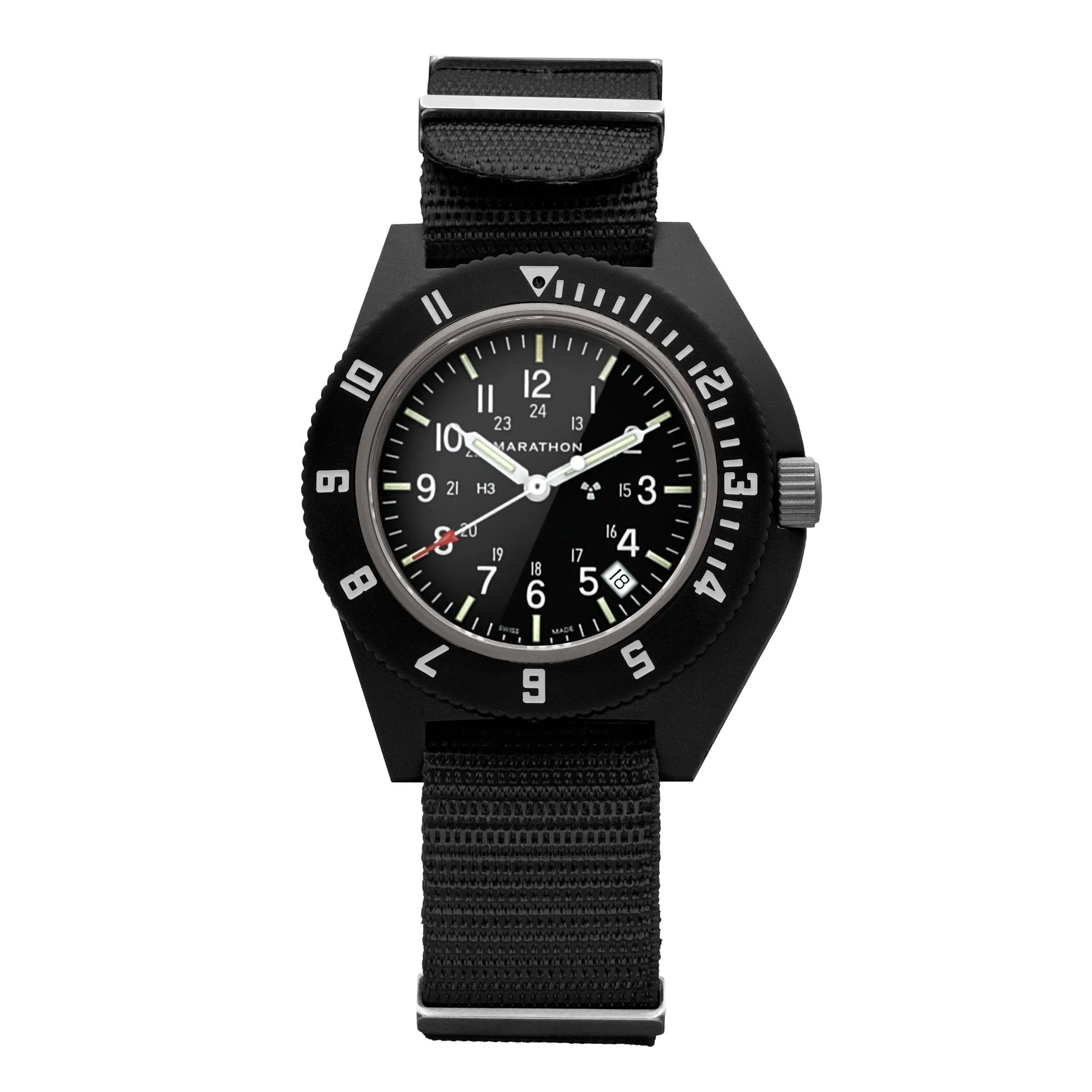 41mm Black Pilot's Navigator with Date
