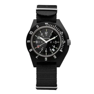 41mm Black Pilot's Navigator with Date