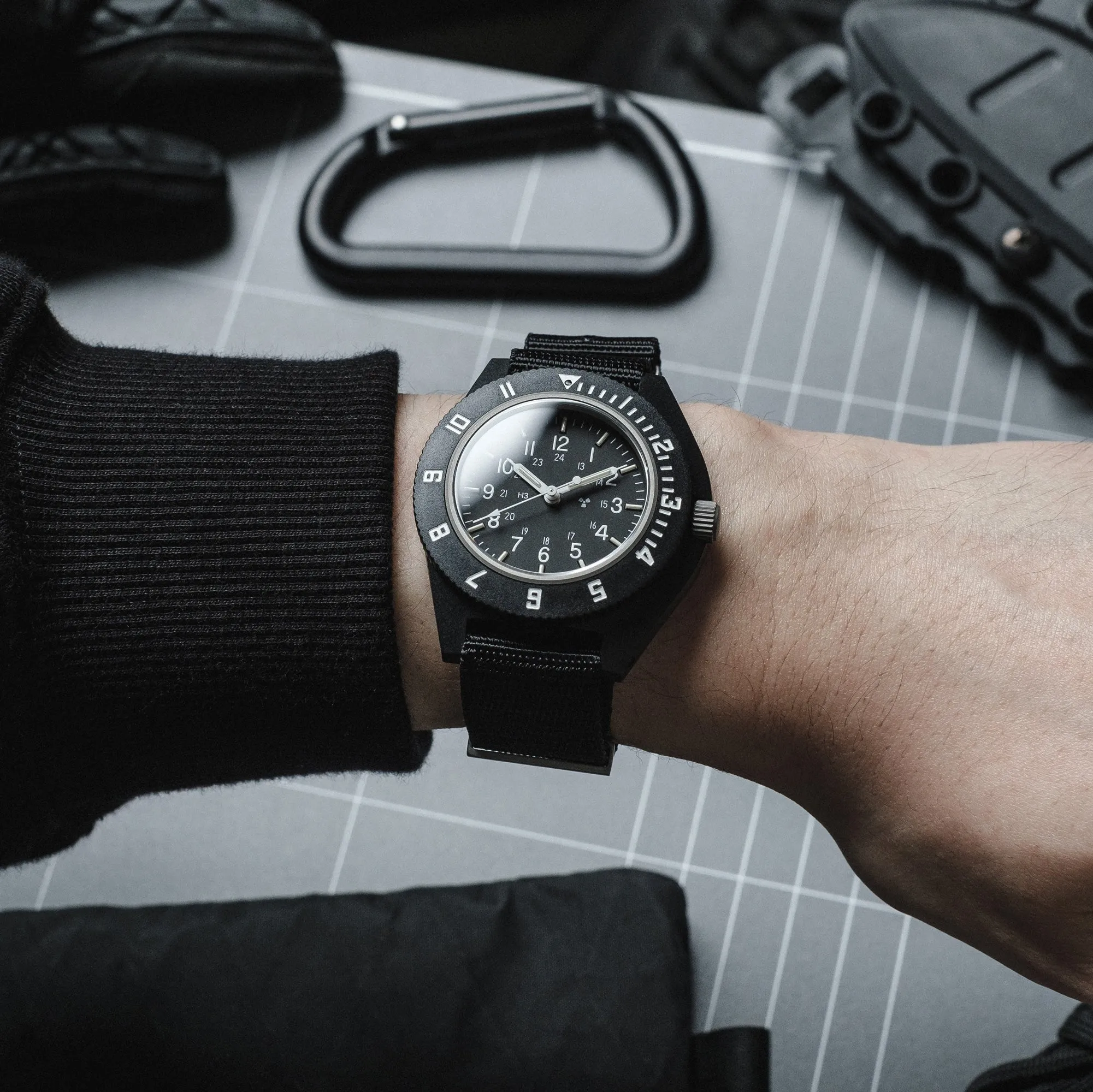 41mm Black Pilot's Navigator