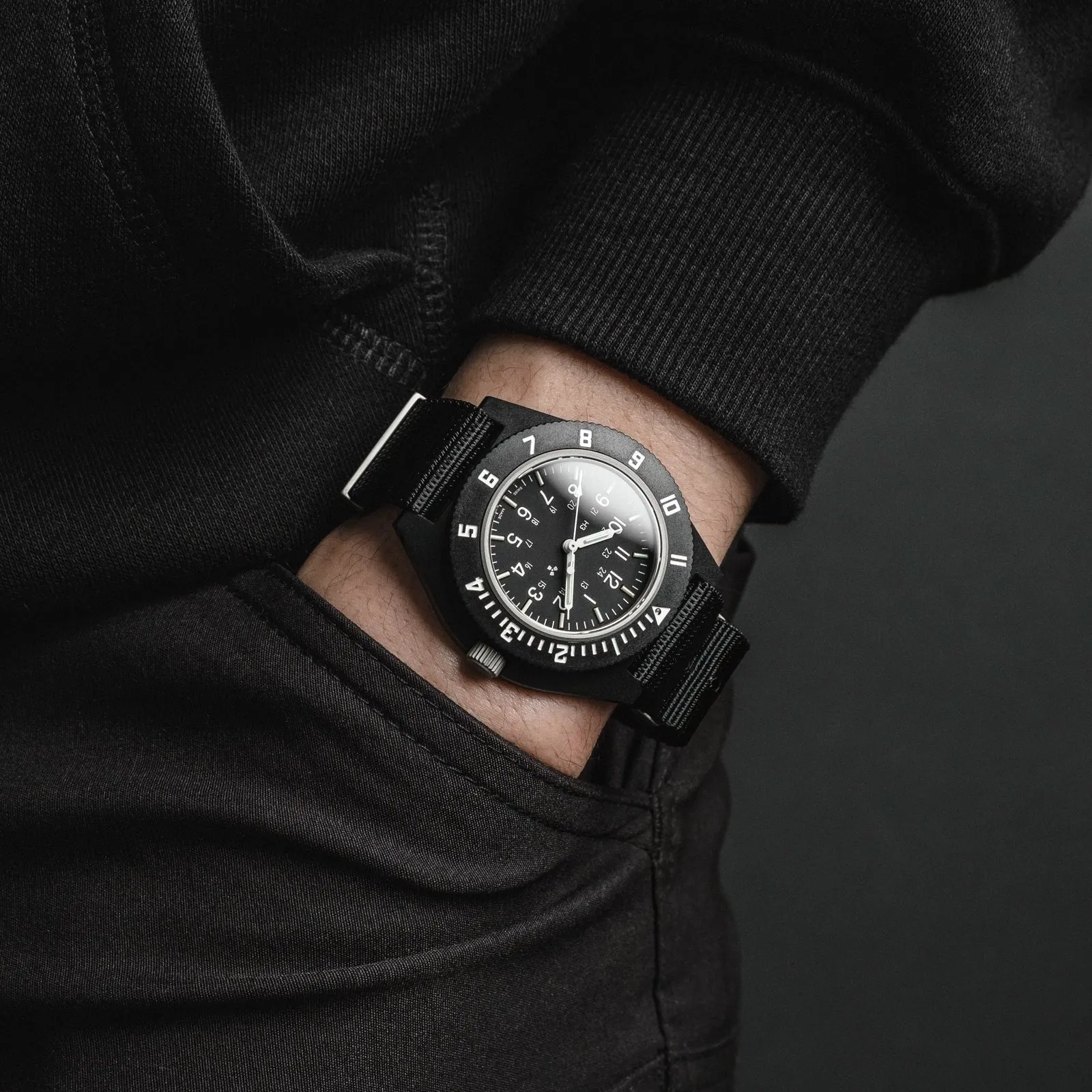 41mm Black Pilot's Navigator