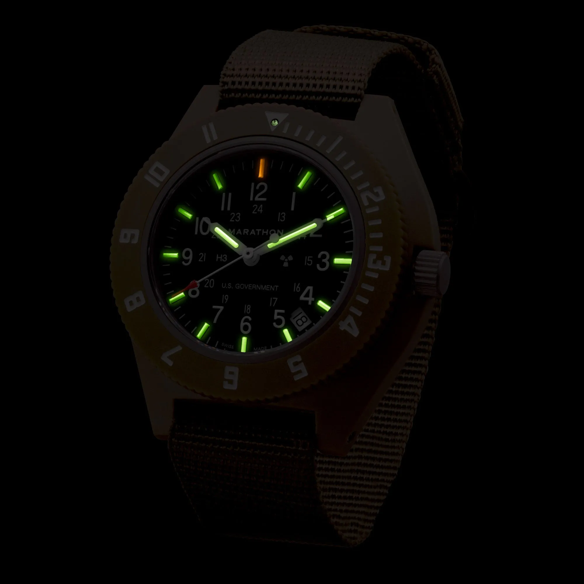 41mm Desert Tan Pilot's Navigator with Date