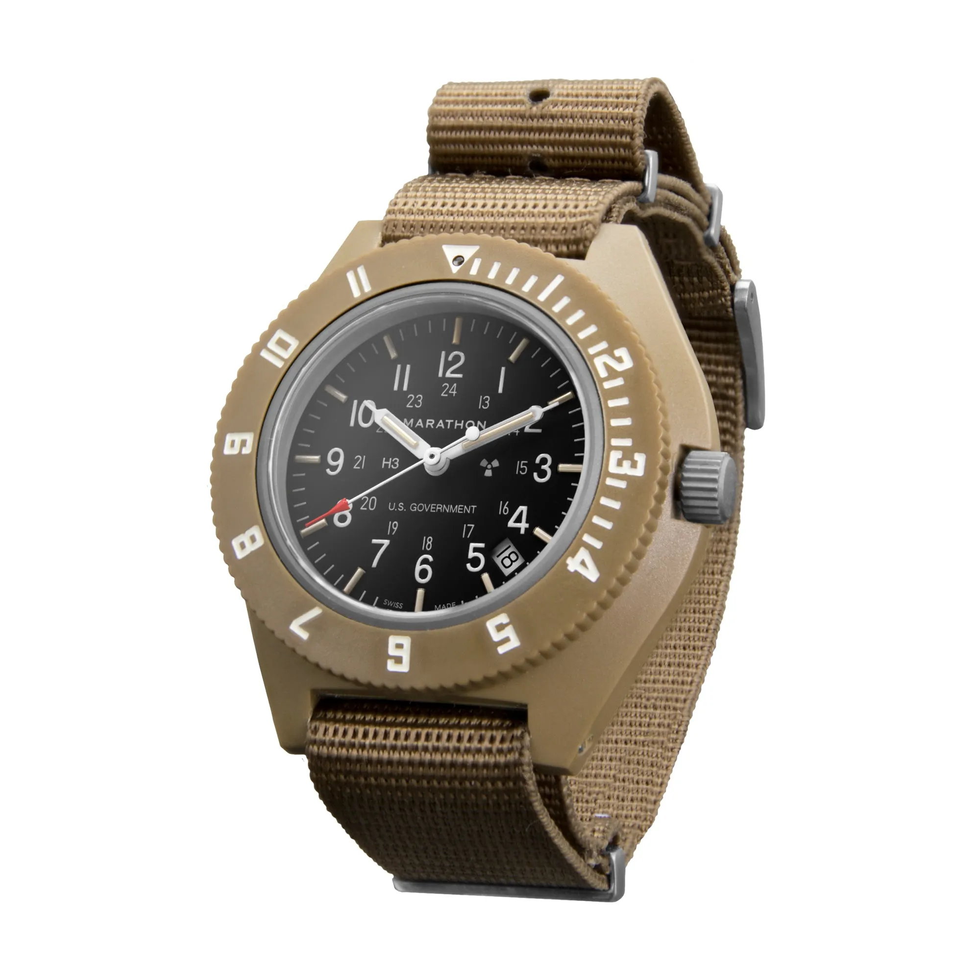 41mm Desert Tan Pilot's Navigator with Date