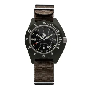 41mm Official USMC Sage Green Pilot's Navigator with Date