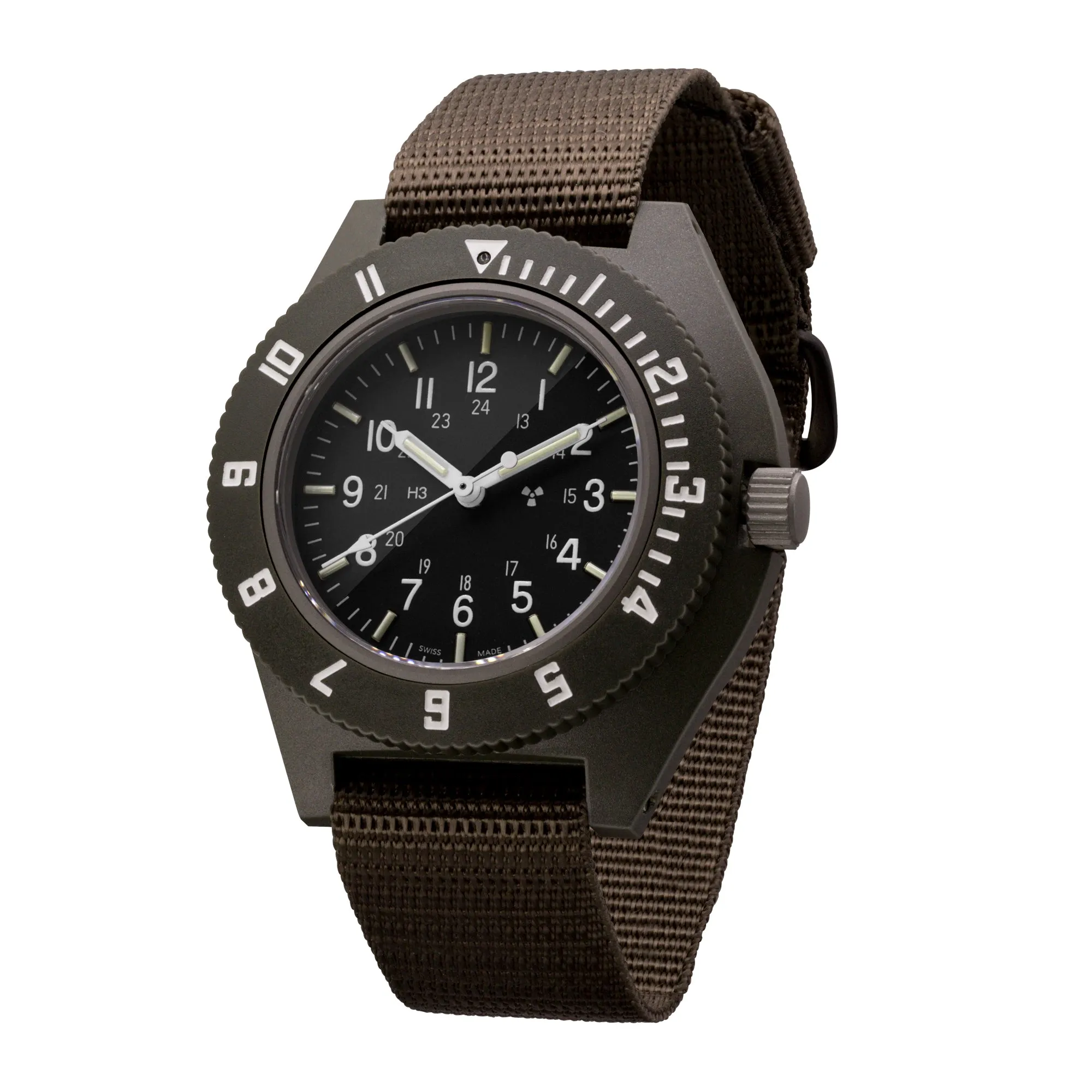 41mm Sage Green Pilot's Navigator (Quartz)