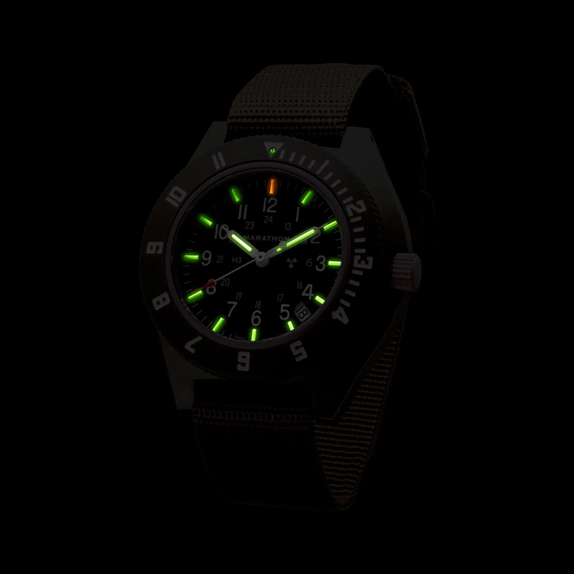 41mm Sage Green Pilot's Navigator with Date (Quartz)