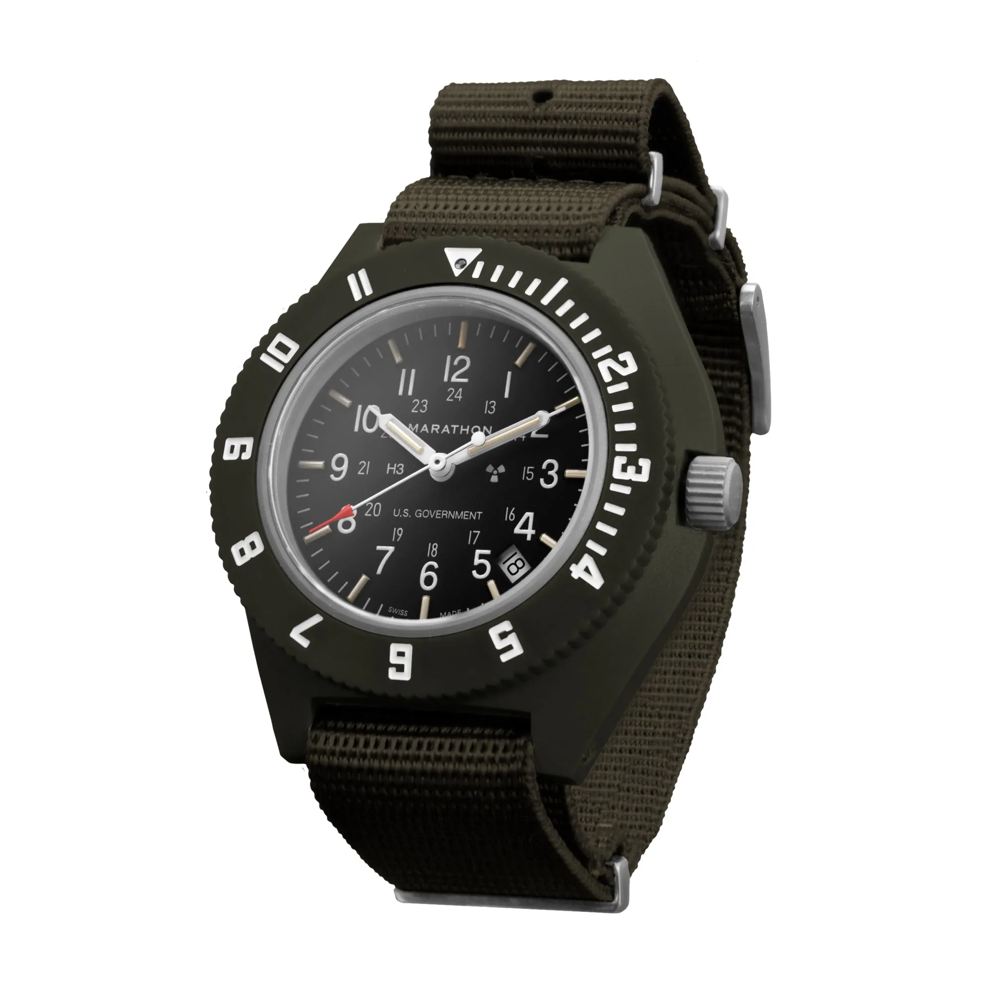 41mm Sage Green Pilot's Navigator with Date (Quartz)