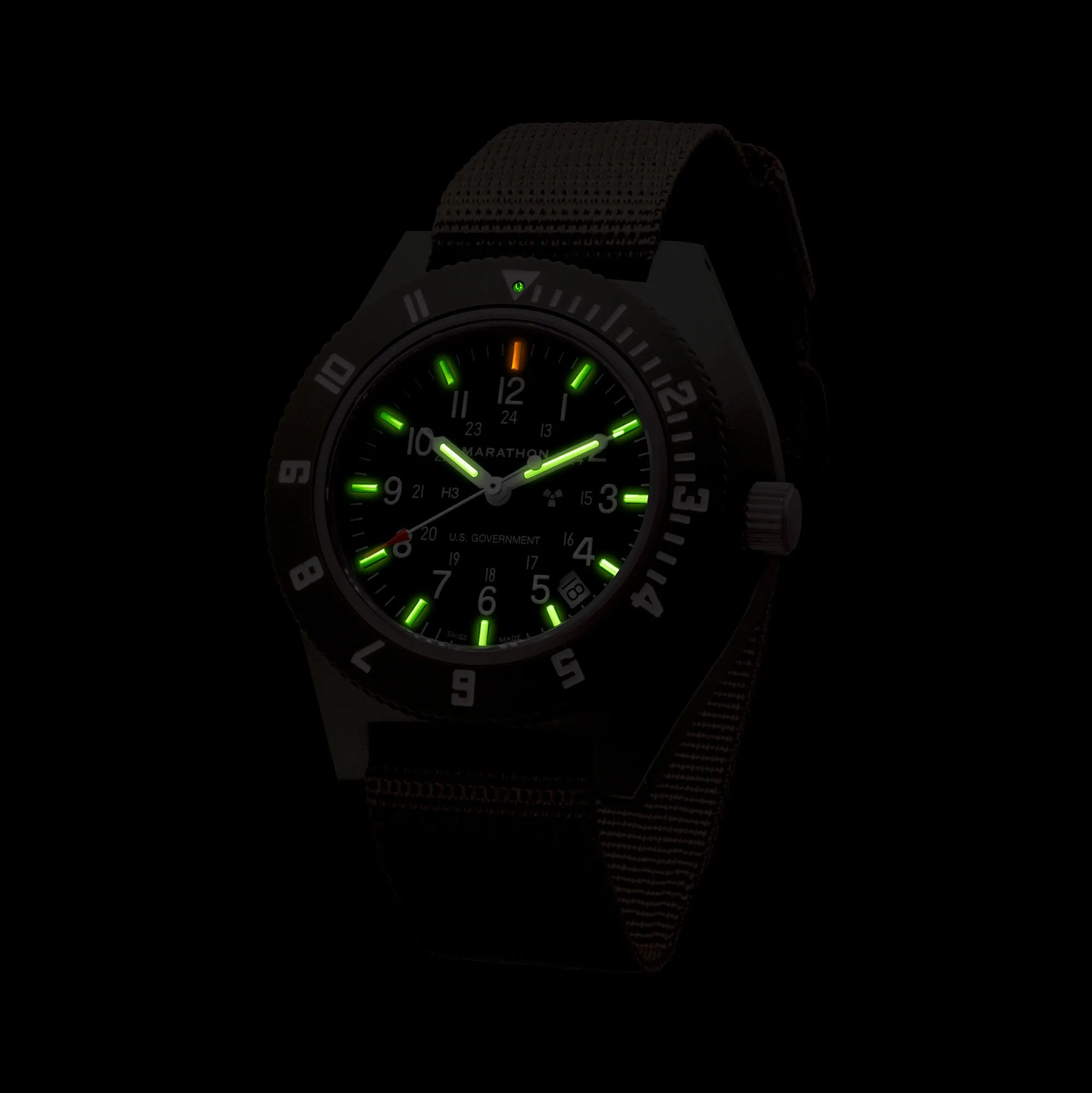 41mm Sage Green Pilot's Navigator with Date (Quartz)
