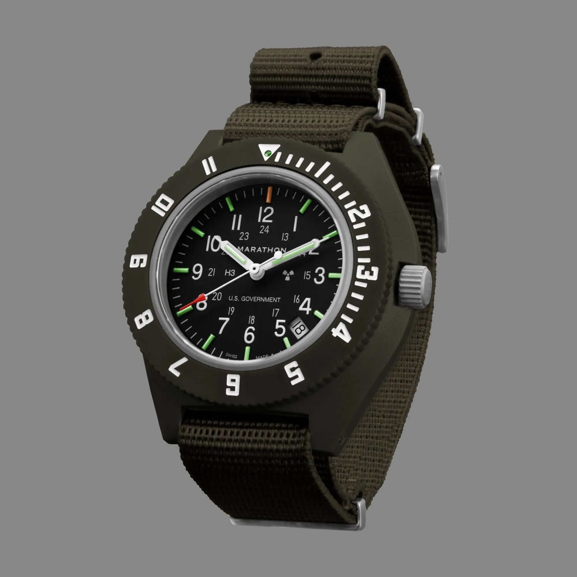 41mm Sage Green Pilot's Navigator with Date