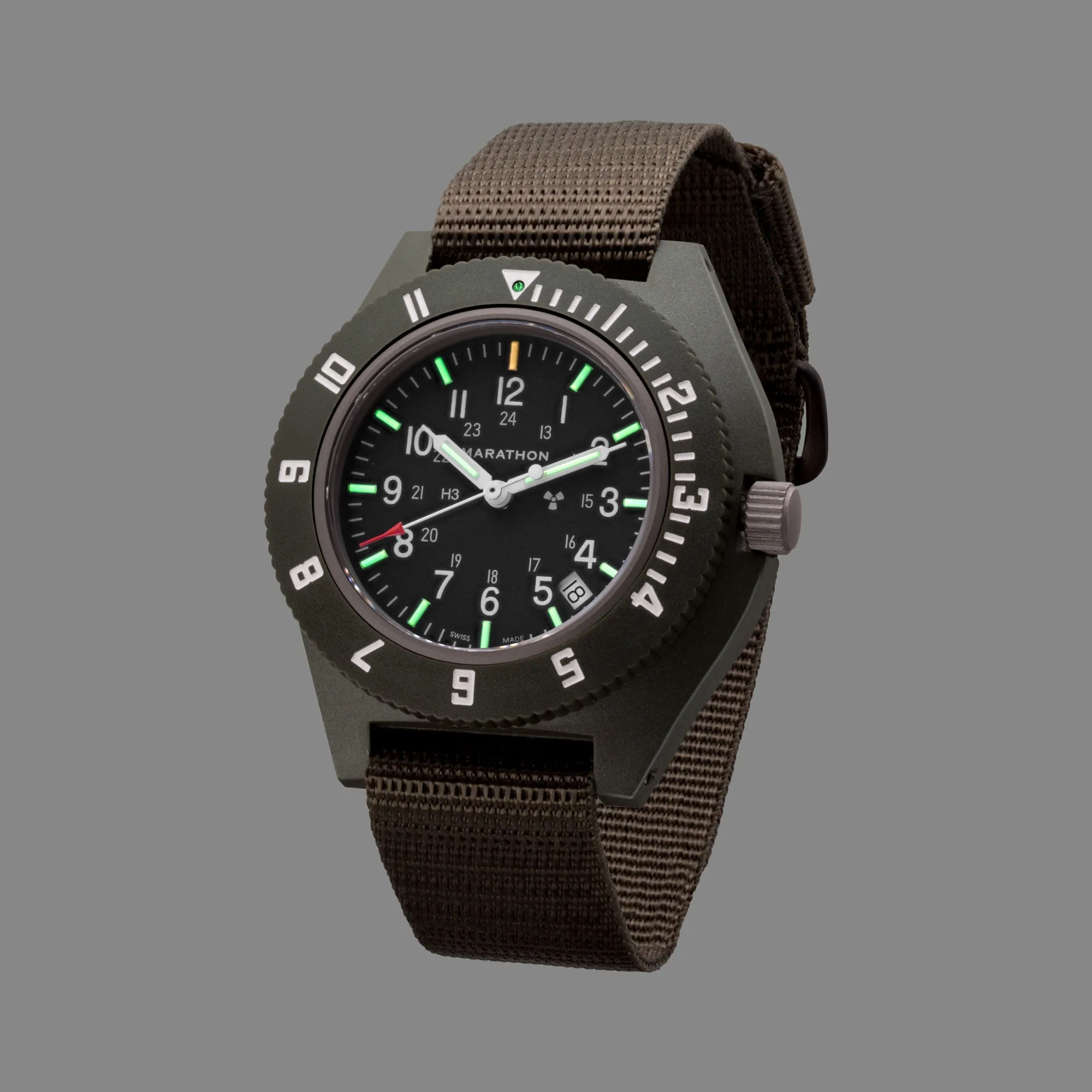 41mm Sage Green Pilot's Navigator with Date