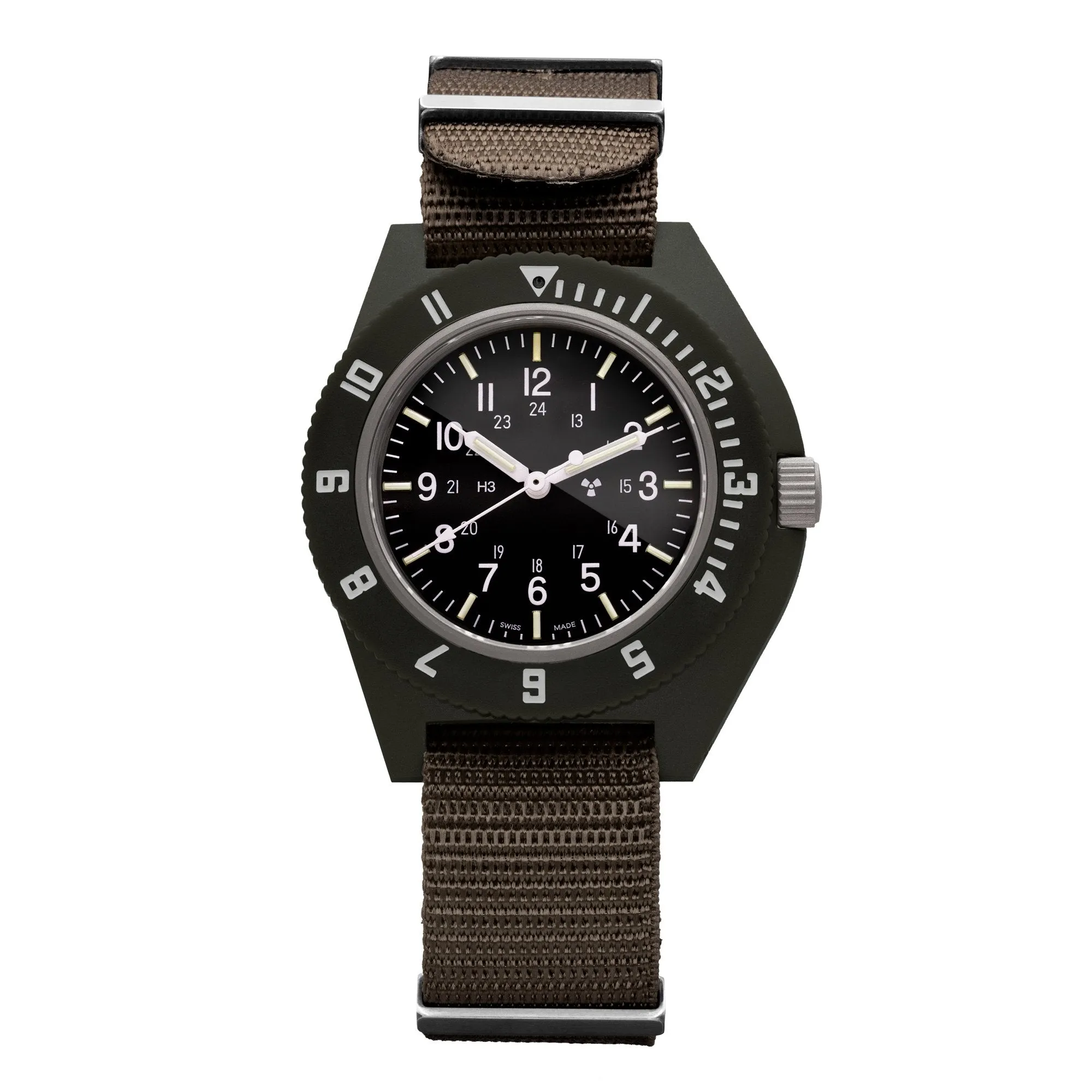 41mm Sage Green Pilot's Navigator