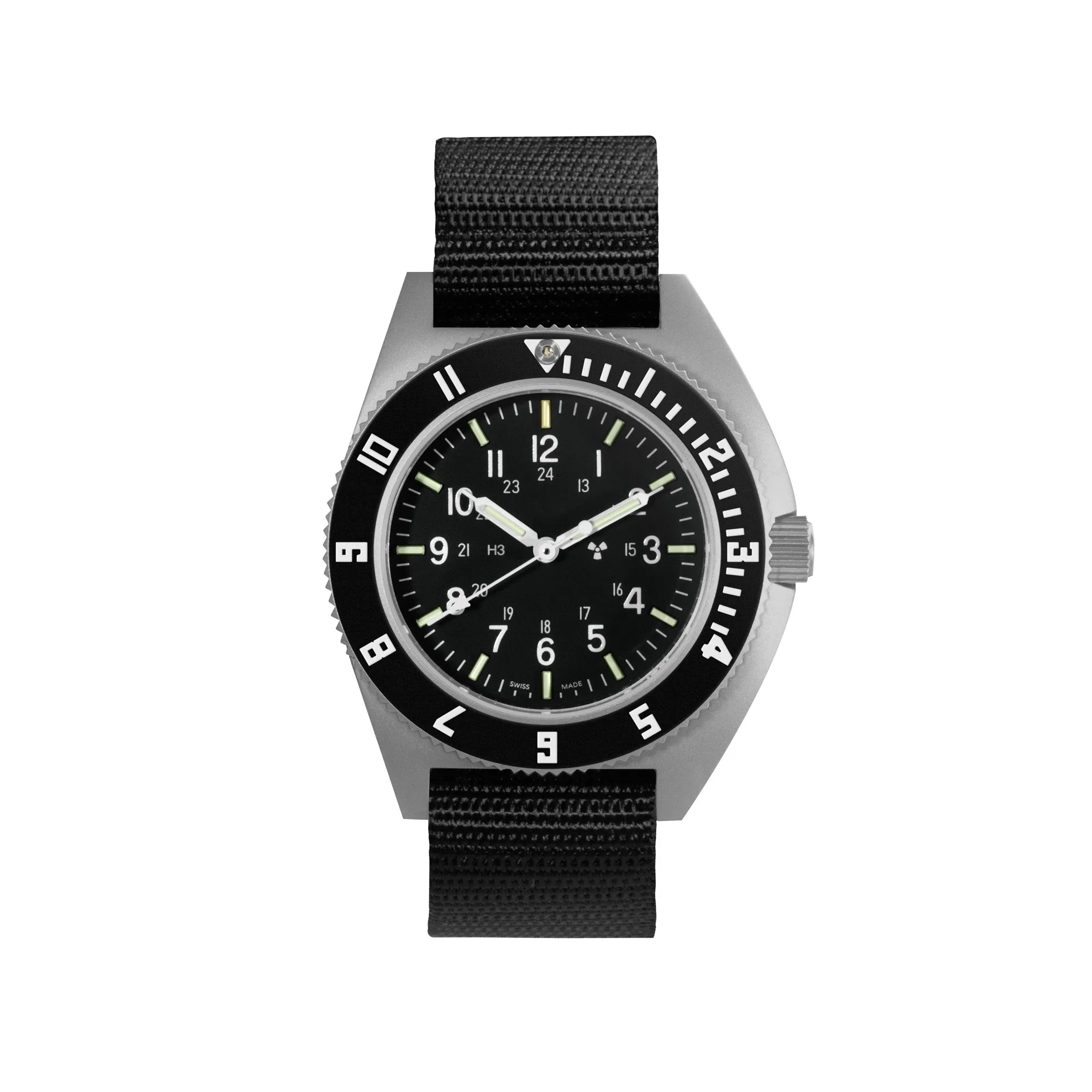 41mm Steel Navigator (SSNAV) on Ballistic Nylon