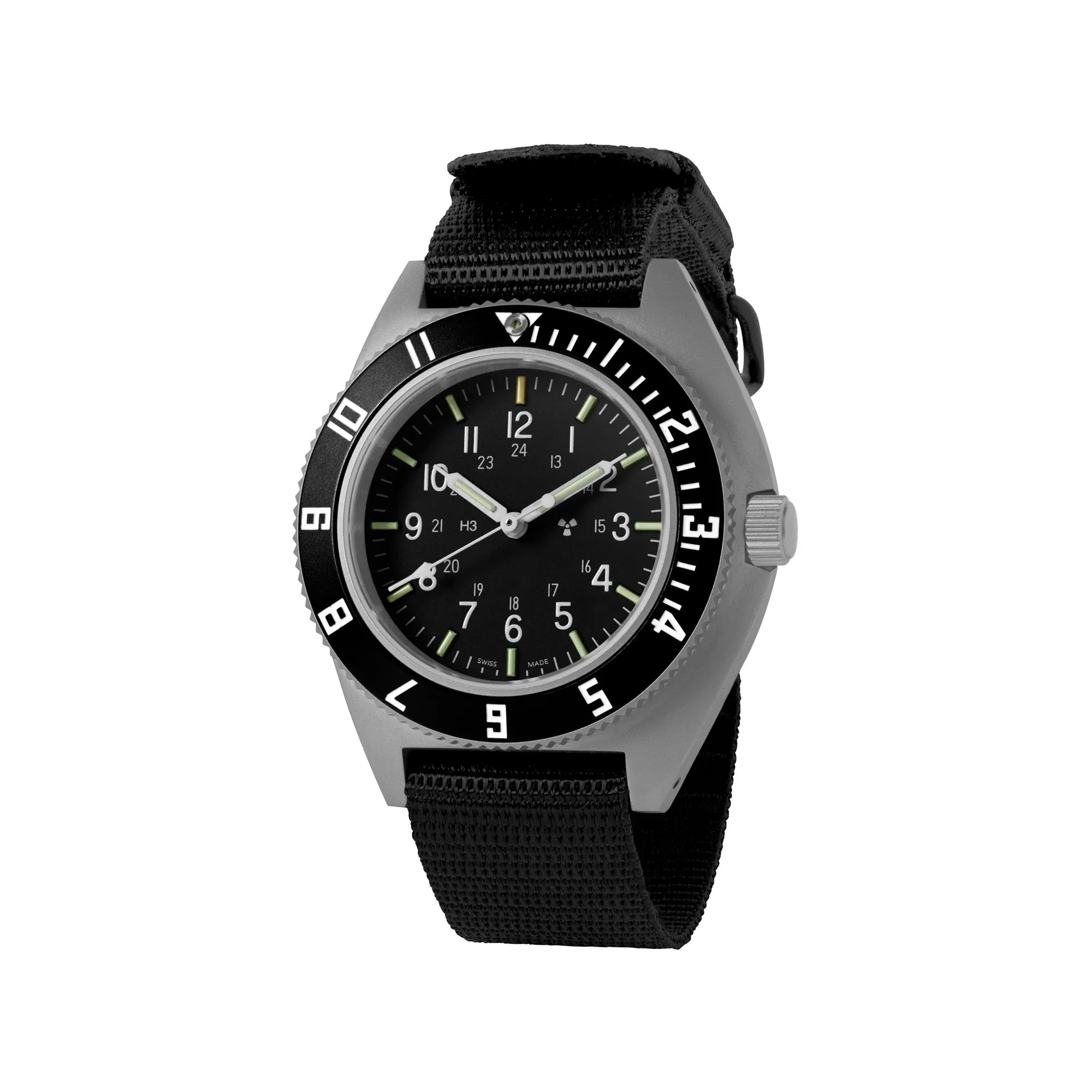 41mm Steel Navigator (SSNAV) on Ballistic Nylon