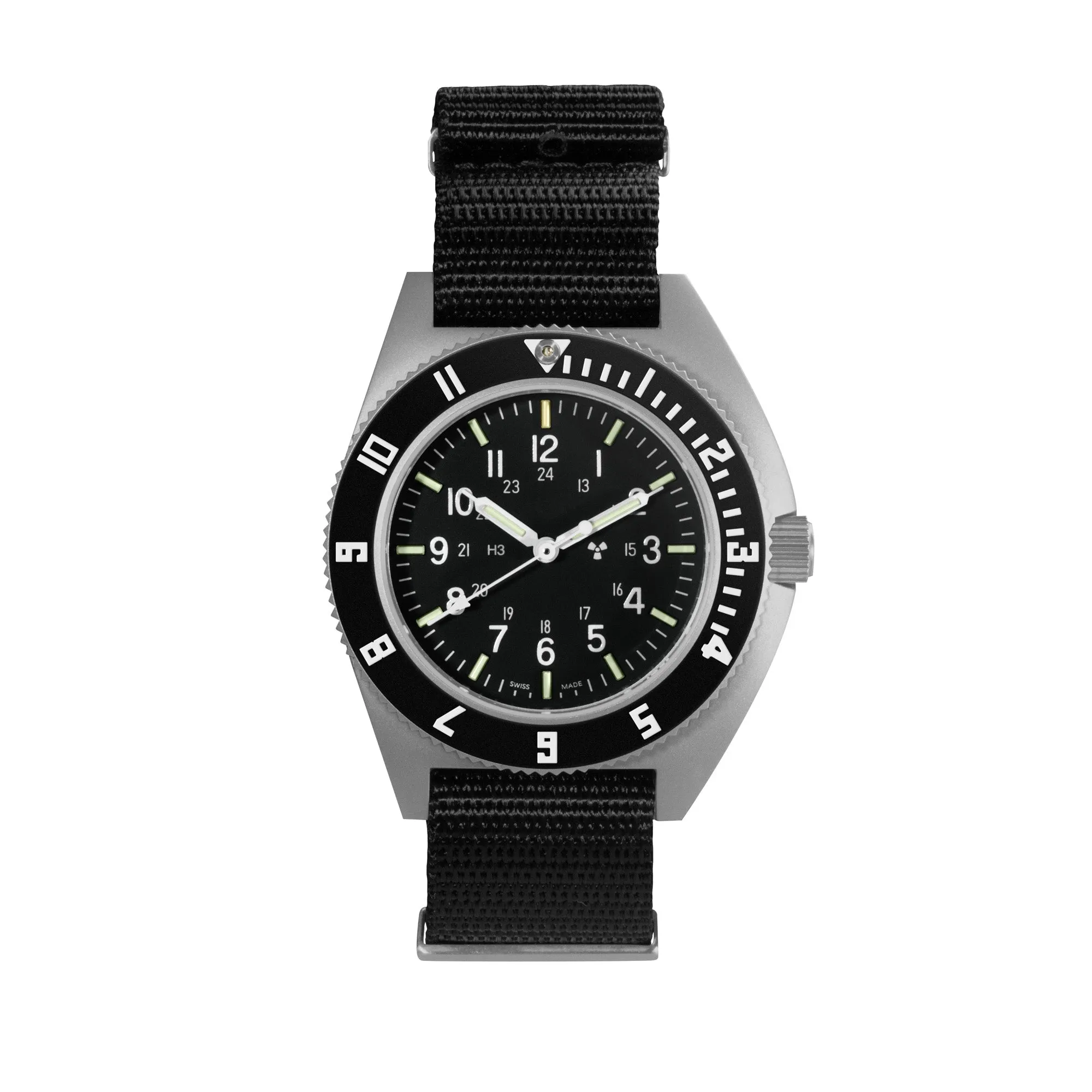 41mm Steel Navigator (SSNAV) on Nylon DEFSTAN