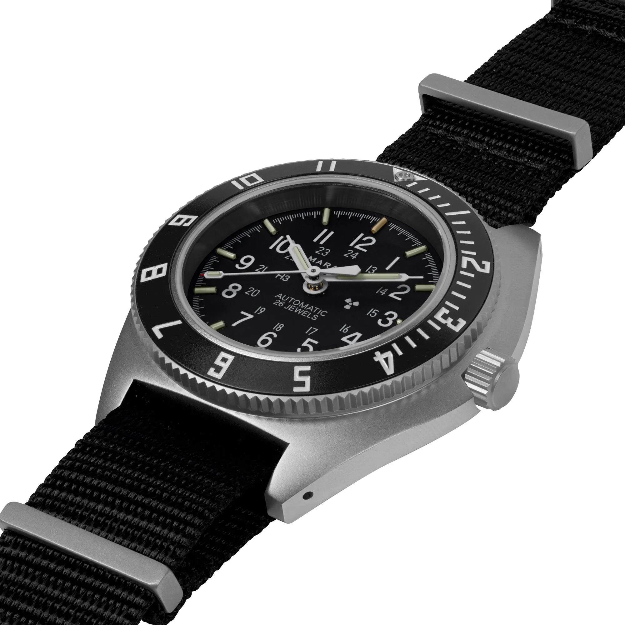 41mm Steel Navigator w/ Date Automatic (SSNAV-D AUTO) on Nylon DEFSTAN