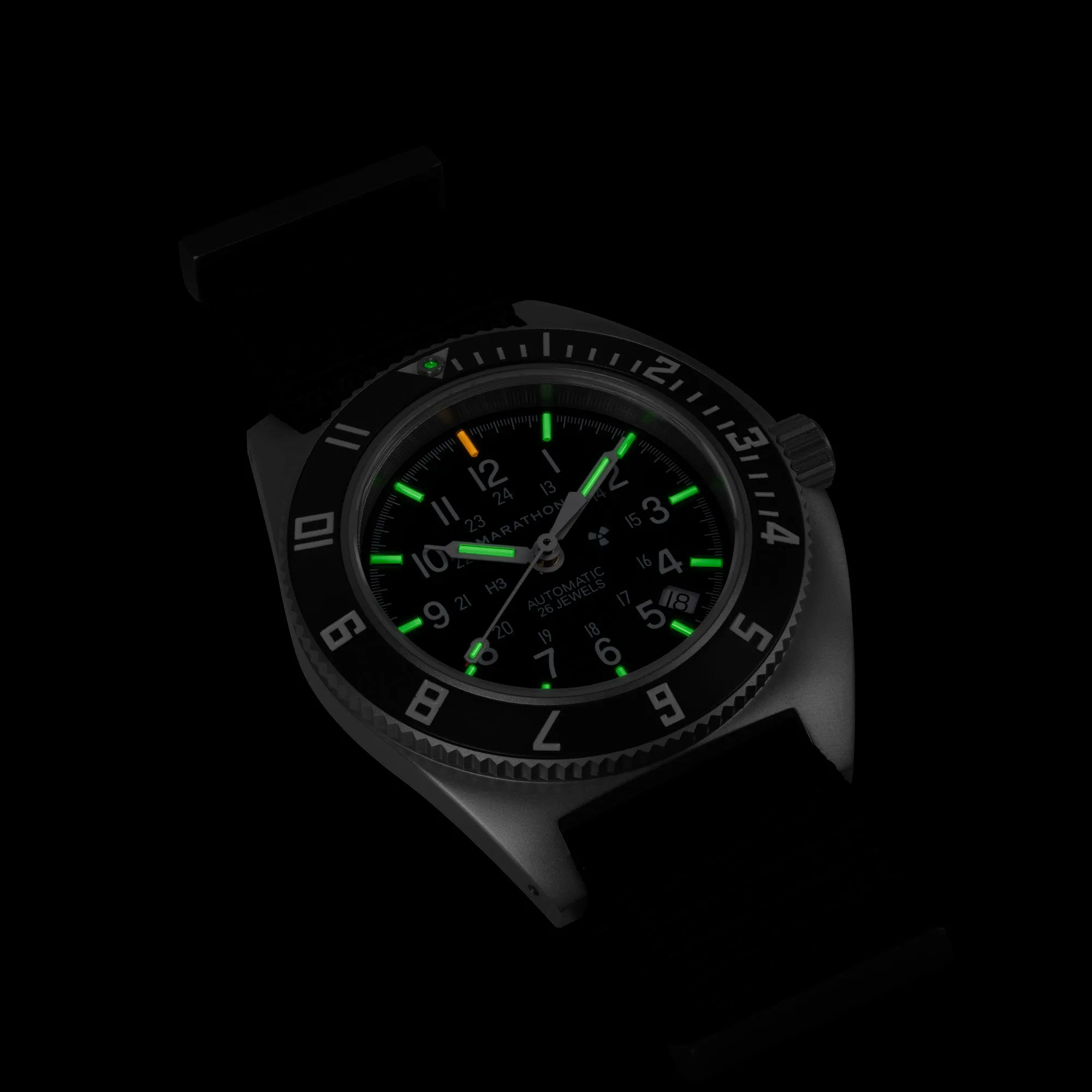 41mm Steel Navigator w/ Date Automatic (SSNAV-D AUTO) on Nylon DEFSTAN