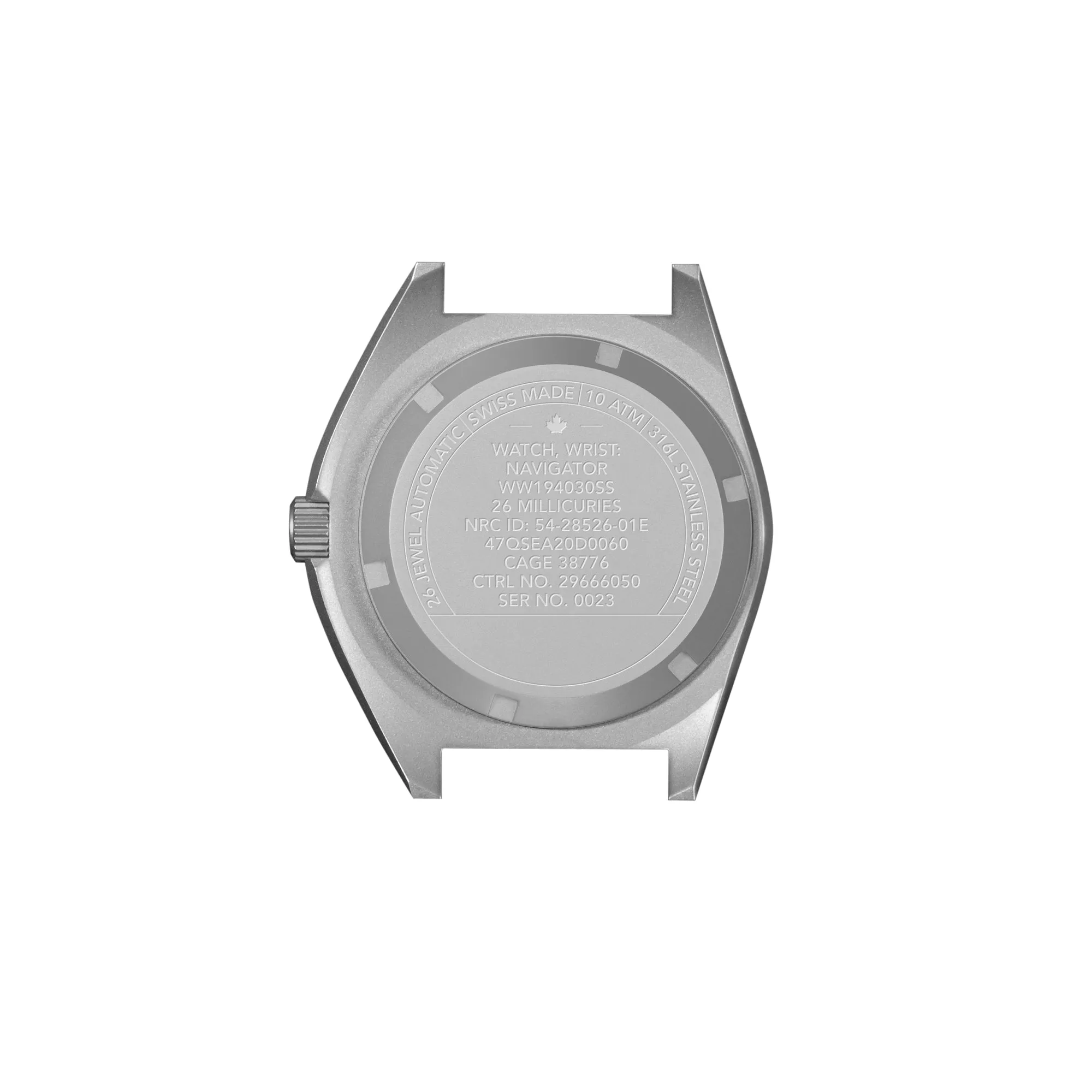 41mm Steel Navigator w/ Date Automatic (SSNAV-D AUTO) on Nylon DEFSTAN