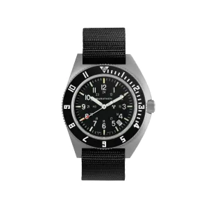 41mm Steel Navigator w/ Date (SSNAV-D) on Ballistic Nylon