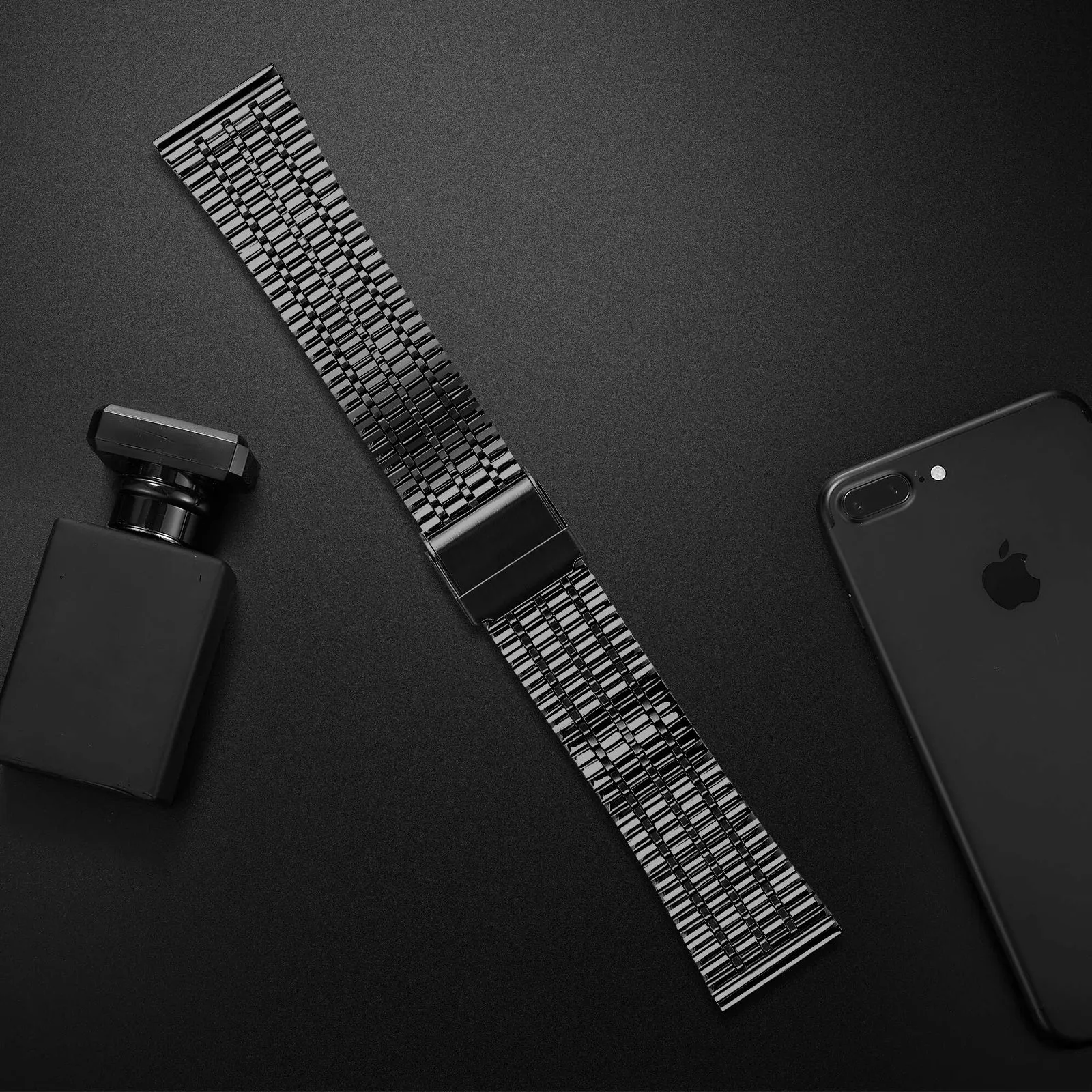 Amazfit GTS 2 Fine Steel Strap (Black)