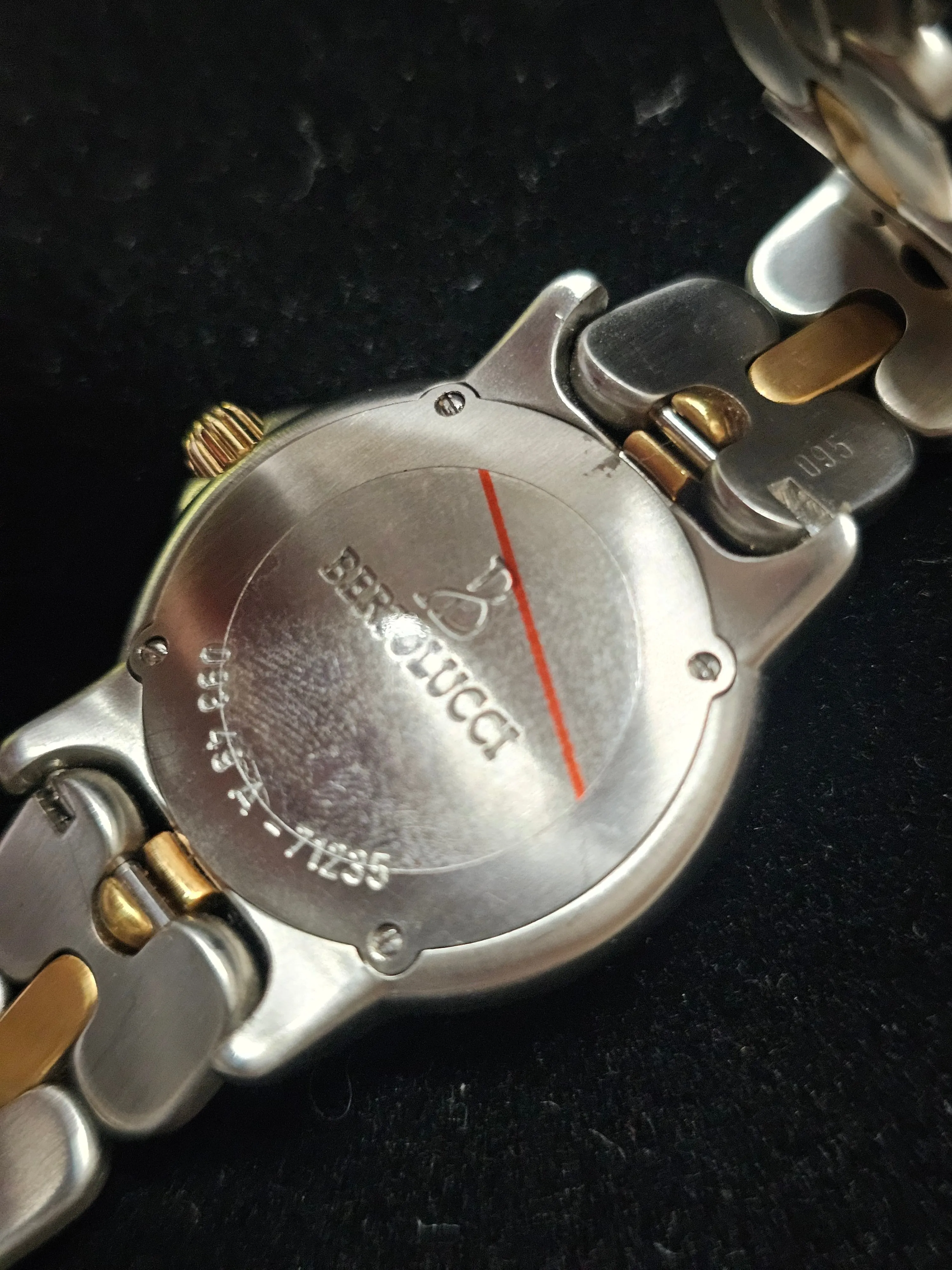 BERTOLUCCI Ref: 093 43A- 18K YG SS Unique Lady's Brand New Watch- $8K APR w/ COA