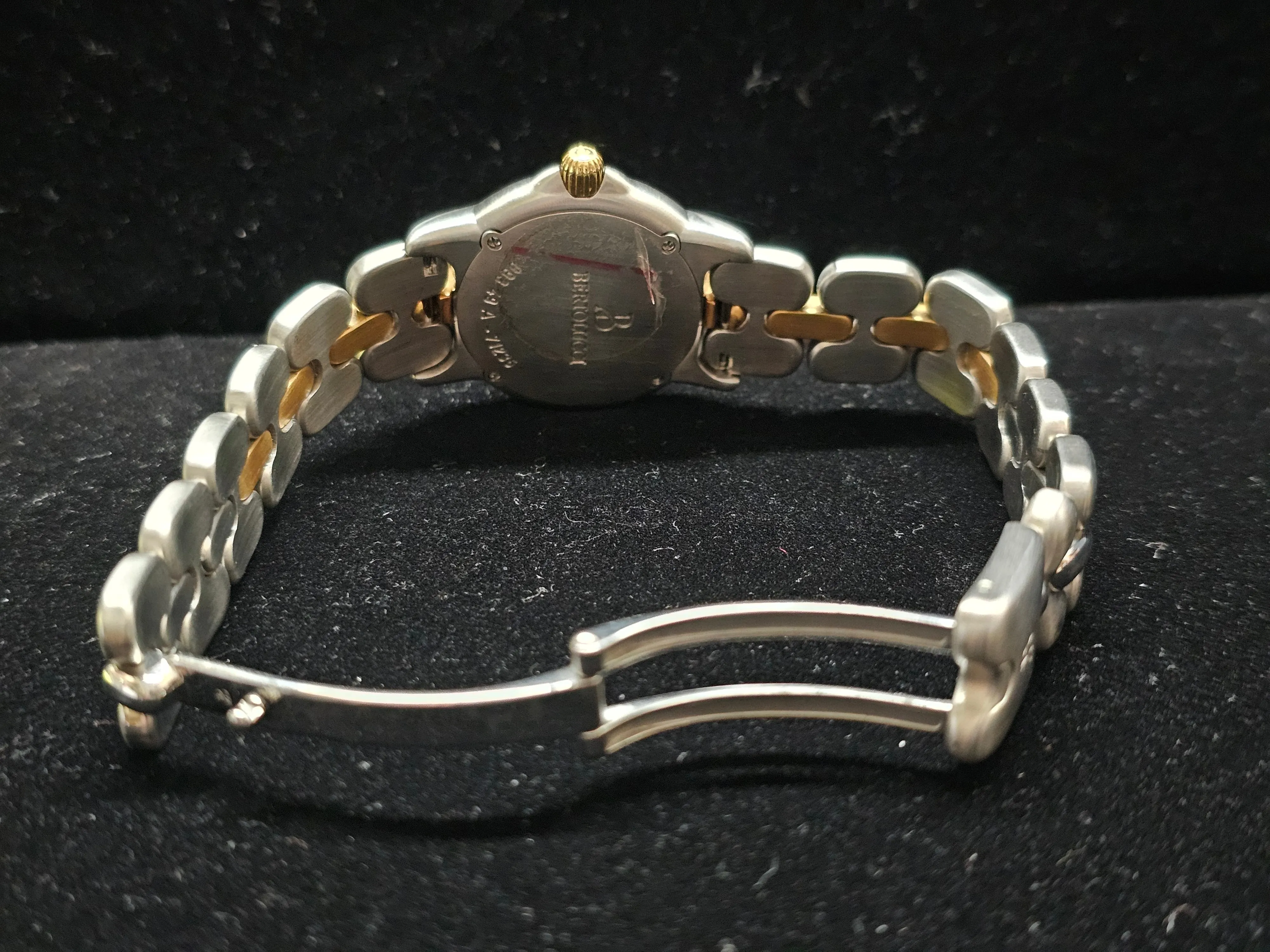 BERTOLUCCI Ref: 093 43A- 18K YG SS Unique Lady's Brand New Watch- $8K APR w/ COA